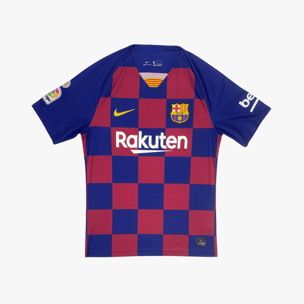 Authentic Nike FC Barcelona 2019-2020 Home shirt, Messi 10 on the back, size M | Nostalgic Football Shirts