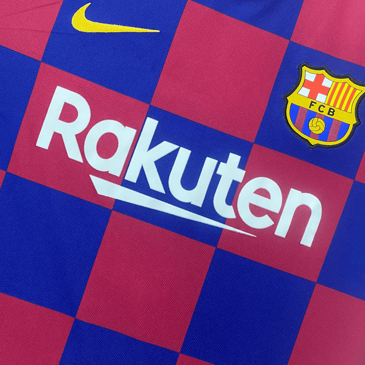 Original FC Barcelona 2019-2020 Home football shirt, size M, Messi 10 | Nostalgic Football Shirts