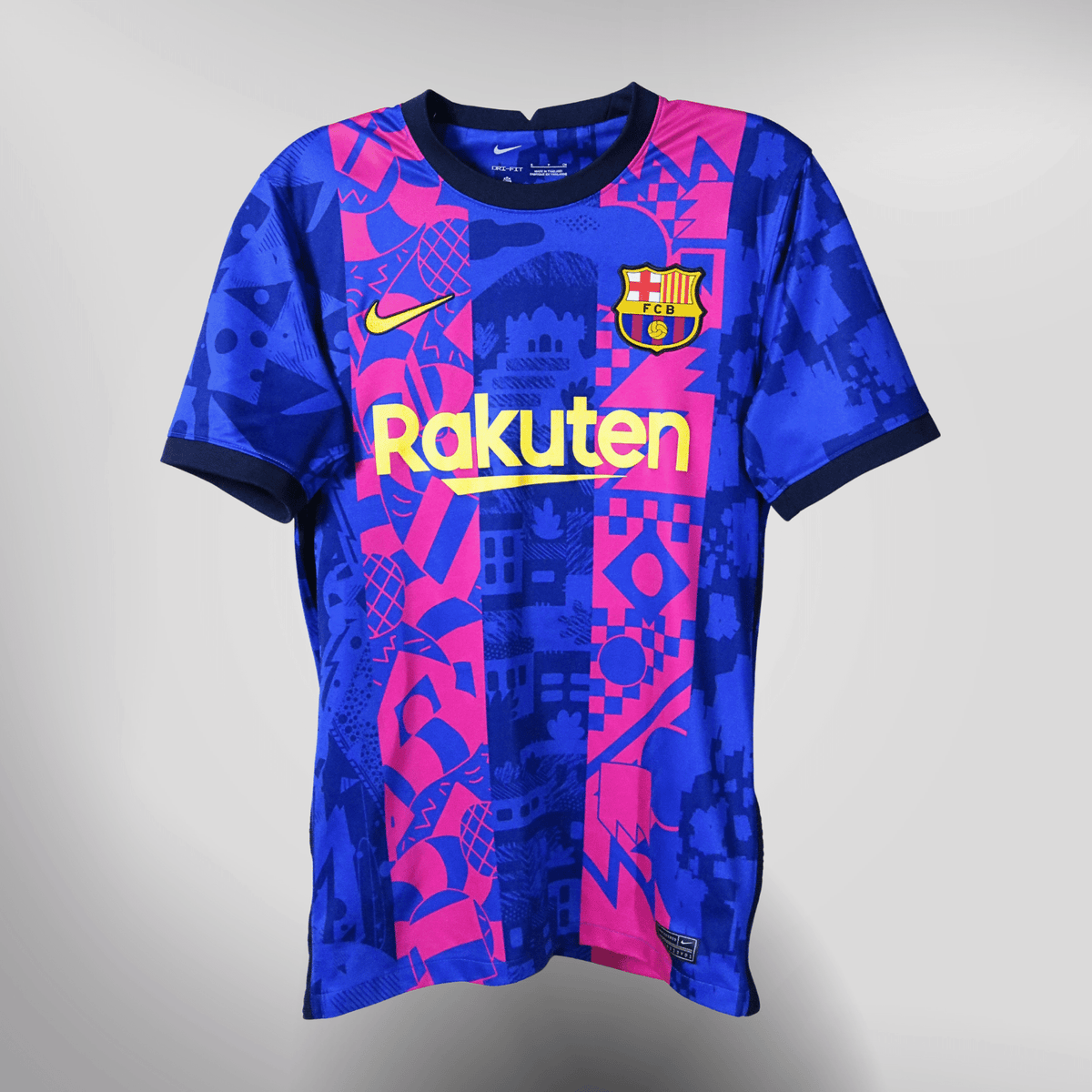 Authentic Nike FC Barcelona 2021-2022 Third shirt, Gavi 30 on the back, size S | Nostalgic Football Shirts