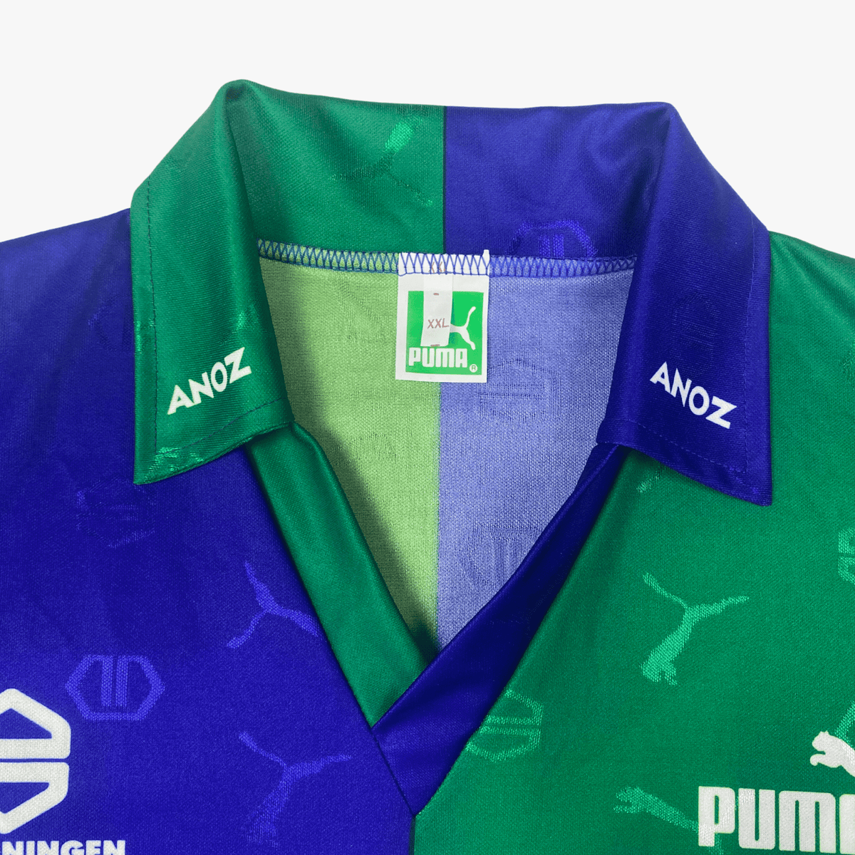 Retro FC Groningen 1996-1999 Away longsleeve football jersey by Puma, size XXL | Nostalgic Football Shirts