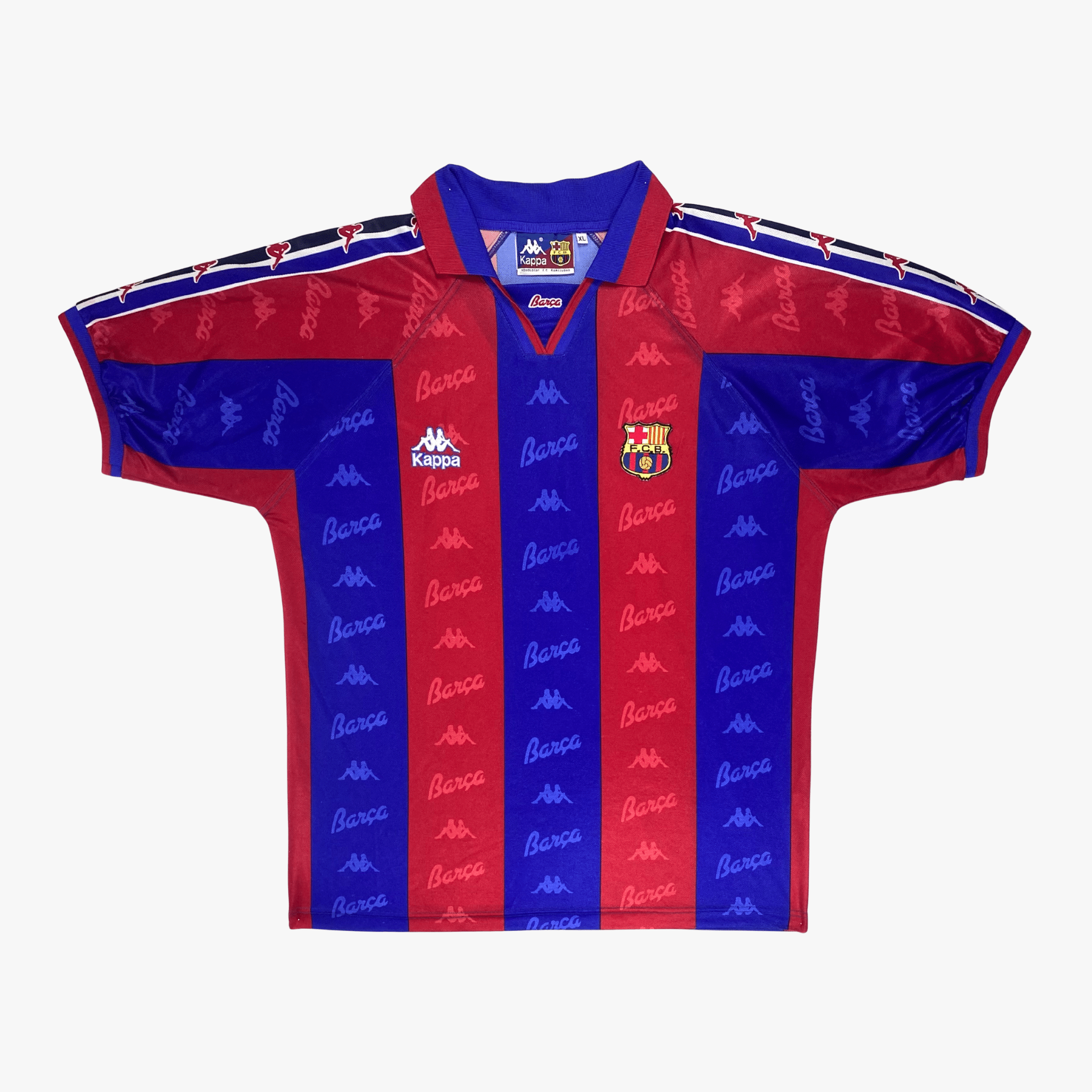 FC Barcelona 1995-97 Home Ronaldo #9 Shirt XL