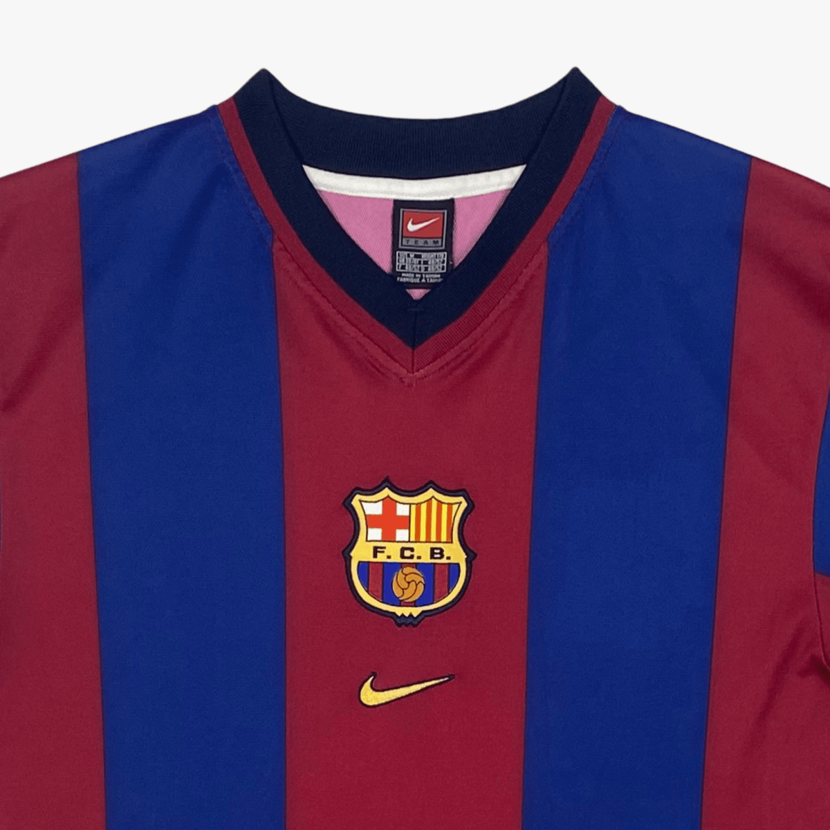 FC Barcelona 1998-99 Home Shirt M