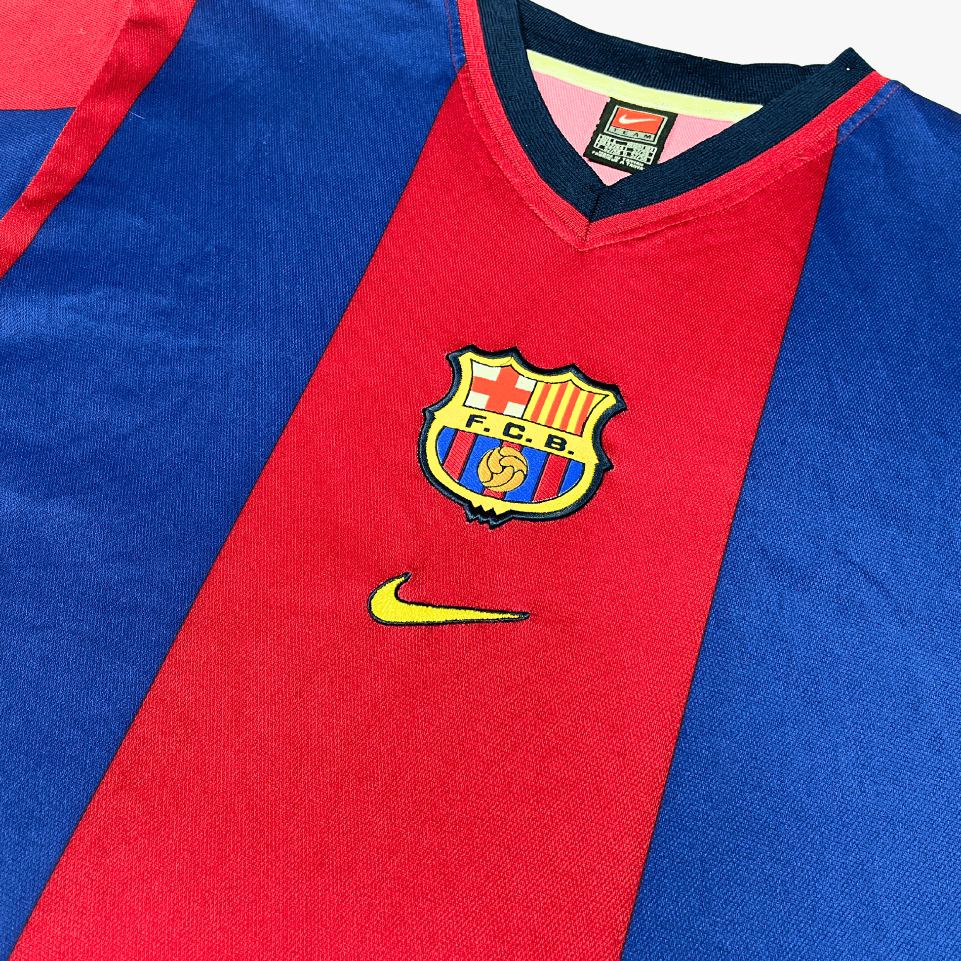 FC Barcelona 1998-99 Thuisshirt Basic L