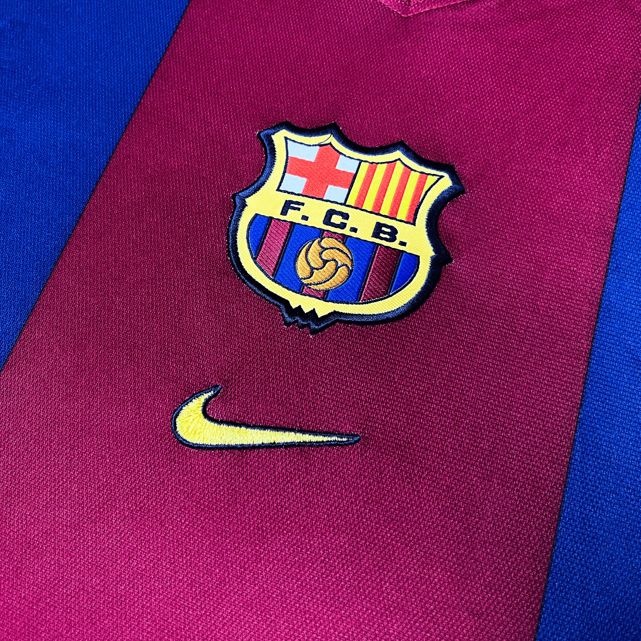 FC Barcelona 1998-99 Thuisshirt Basic L