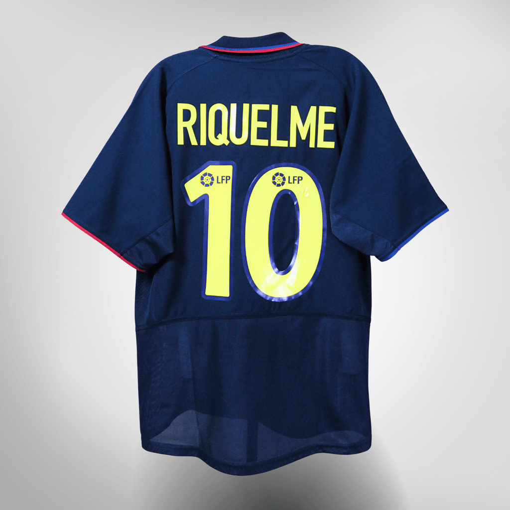 FC Barcelona 2002-03 Away Riquelme #10 Shirt M
