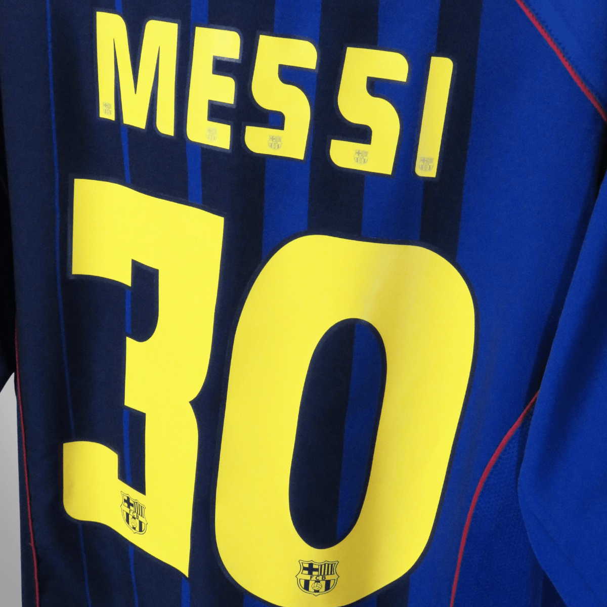 FC Barcelona 2004-05 Away Messi #30 Shirt L