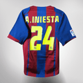 FC Barcelona 2004-05 Home Iniesta #24 Shirt S