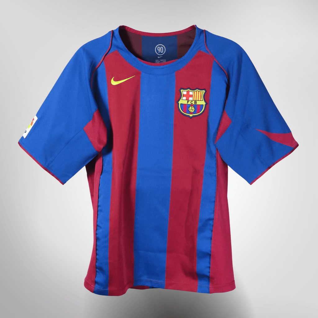 FC Barcelona 2004-05 Home Iniesta #24 Shirt S