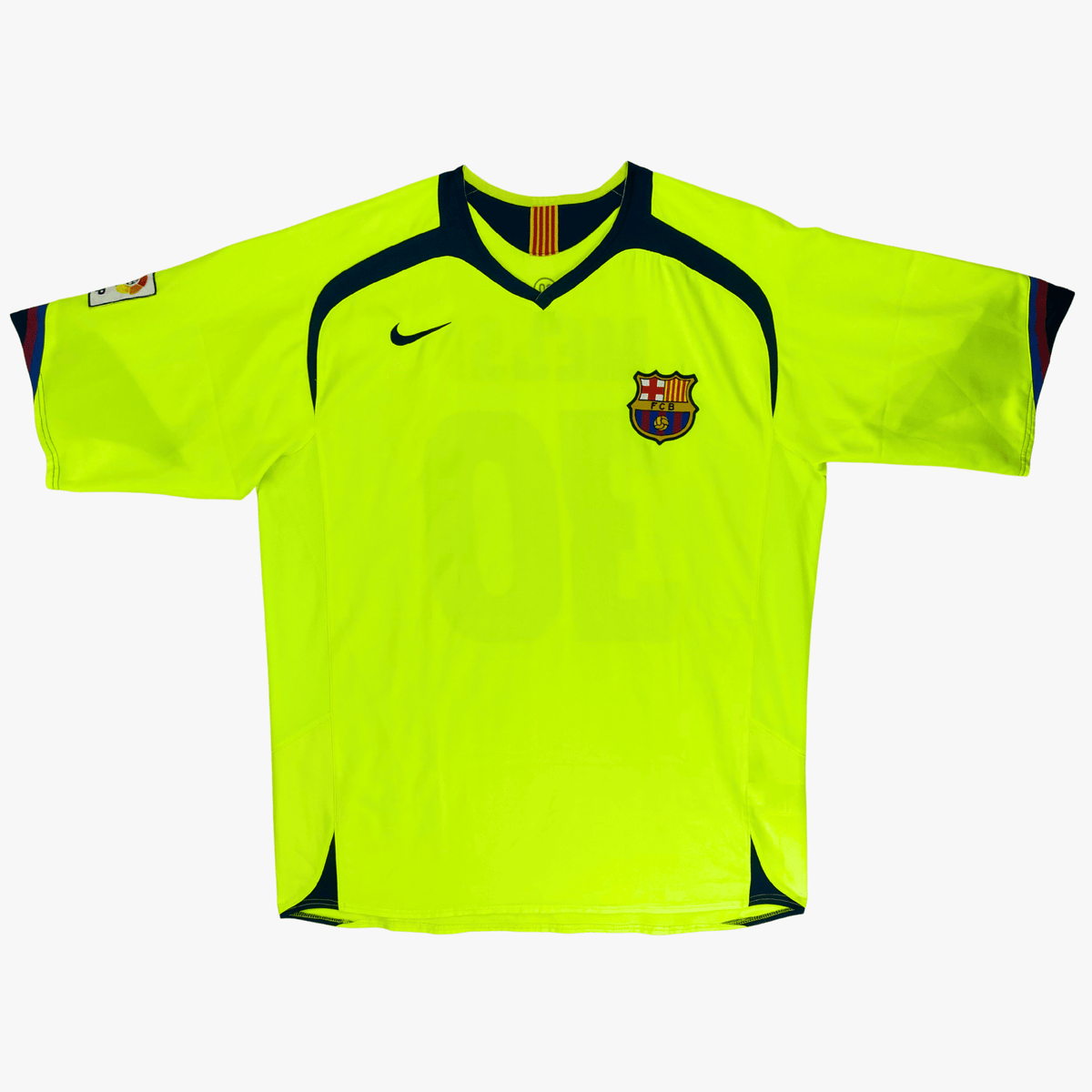 FC Barcelona 2005-06 Away Messi #30 Shirt XL