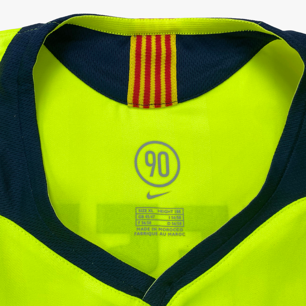 Maillot extérieur du FC Barcelone 2005-06 Messi n°30, taille XL