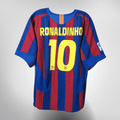 FC Barcelona 2005-06 Home Ronaldinho #10 Shirt L