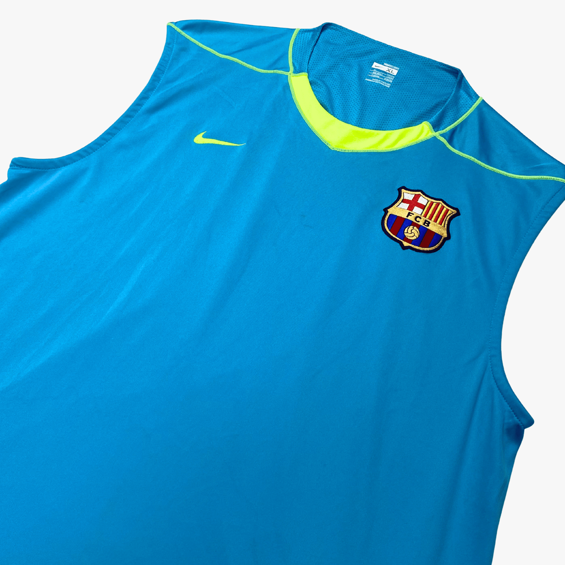 FC Barcelona 2007-08 Trainingsshirt XL