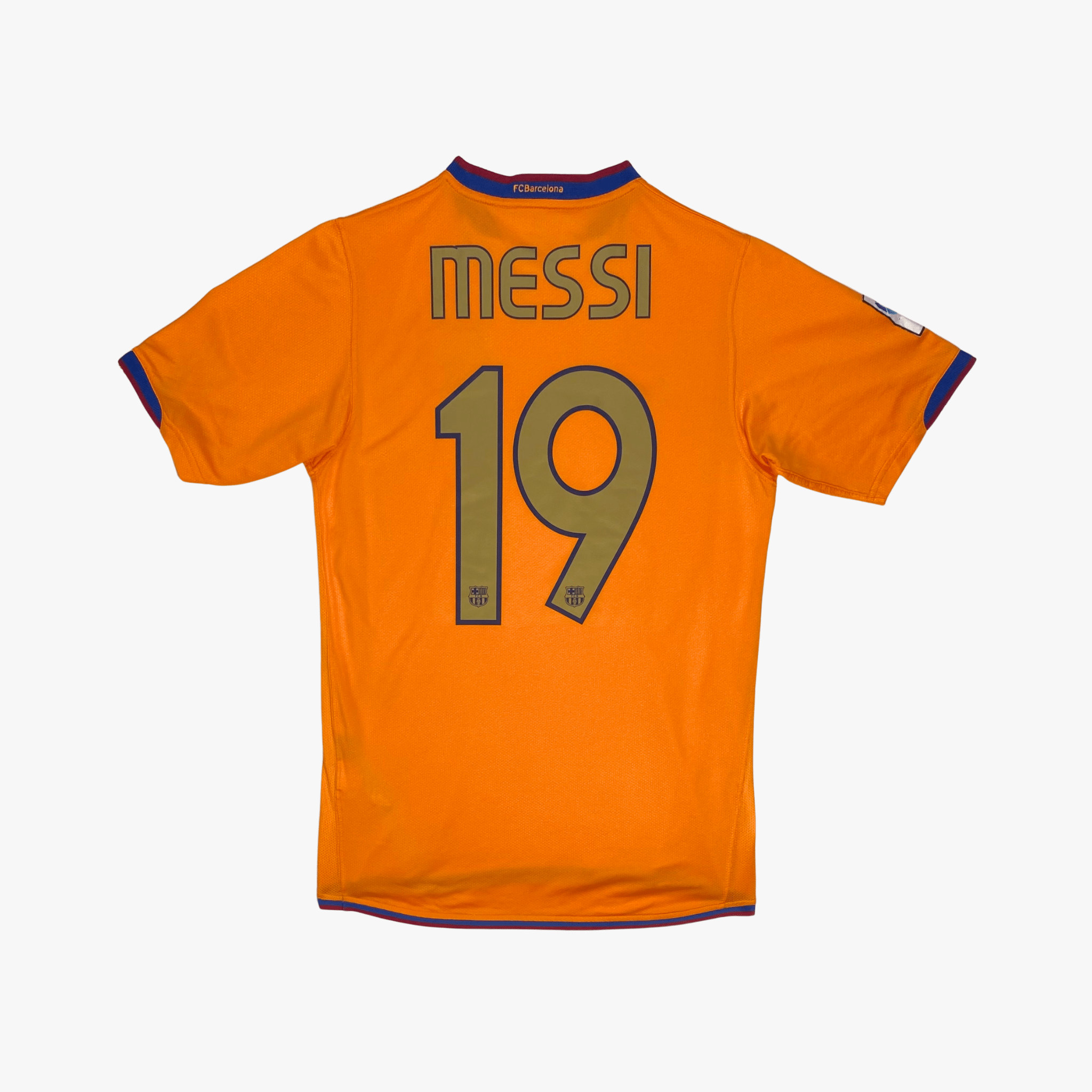 FC Barcelona 2006-2008 Away Messi #10 Shirt S