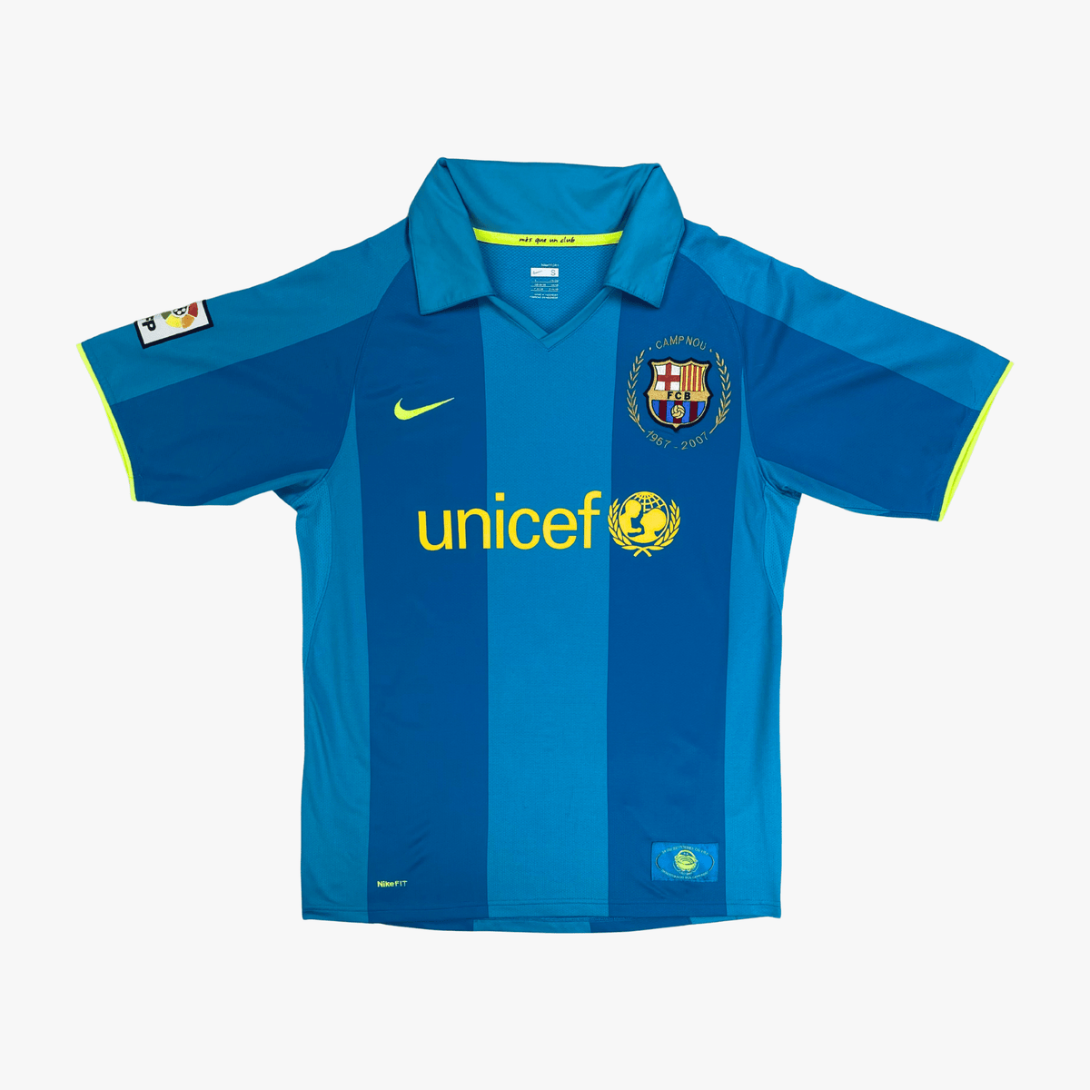 FC Barcelona 2007-08 Away Ronaldinho #10 Shirt S