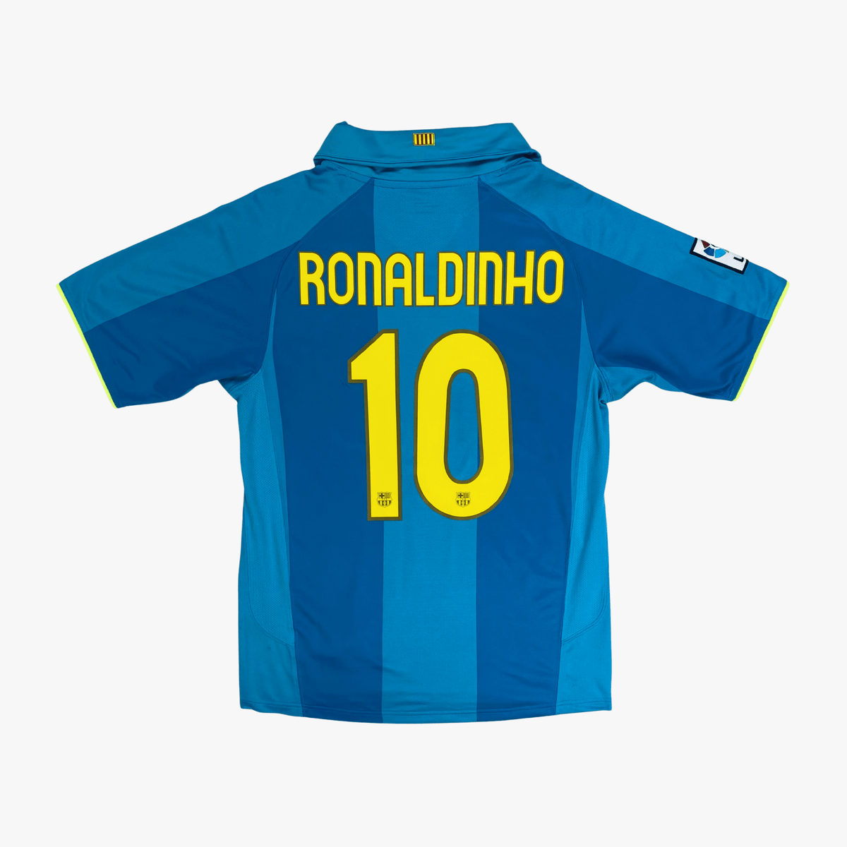 FC Barcelona 2007-08 Away Ronaldinho #10 Shirt S