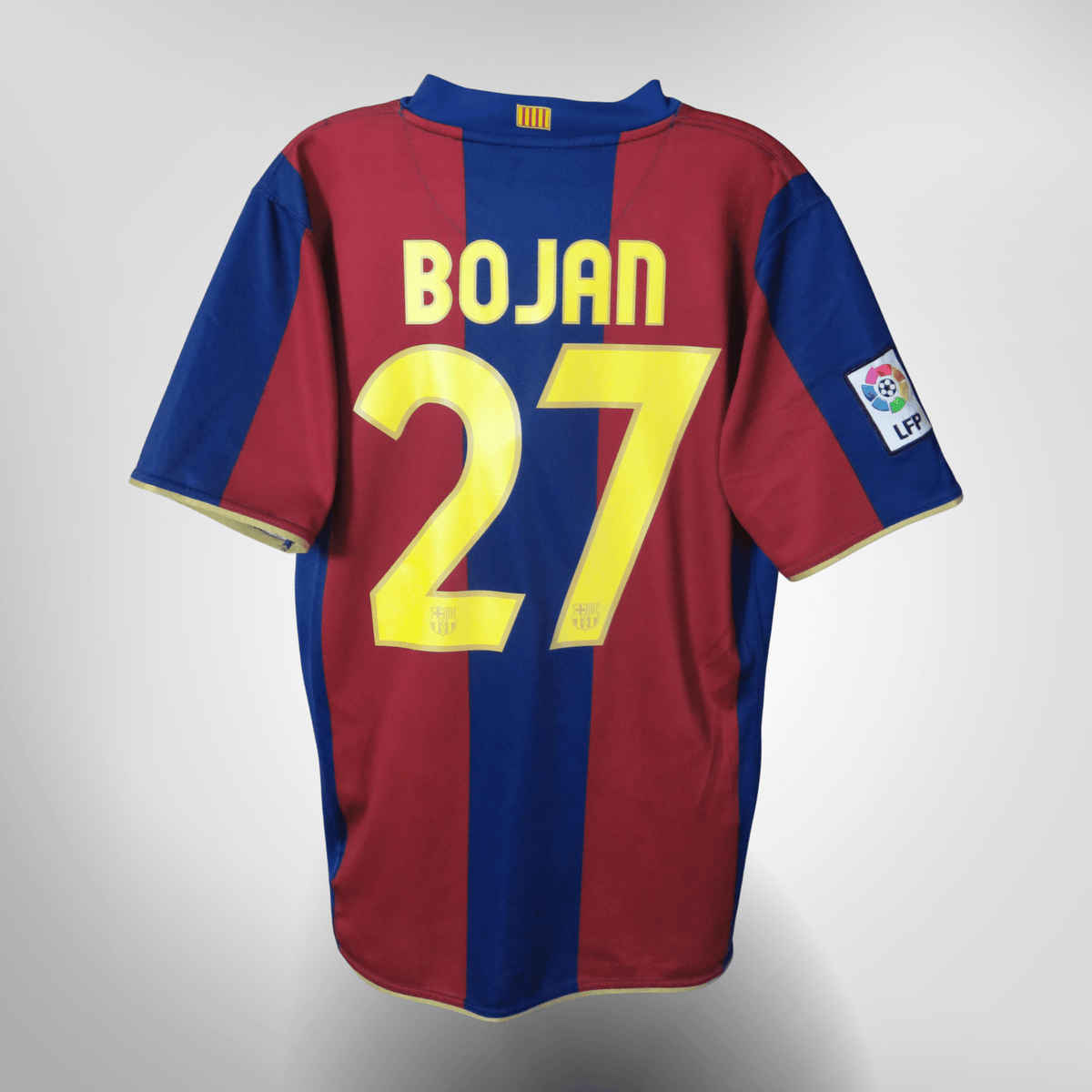 FC Barcelona 2007-08 Home Bojan #27 Shirt M