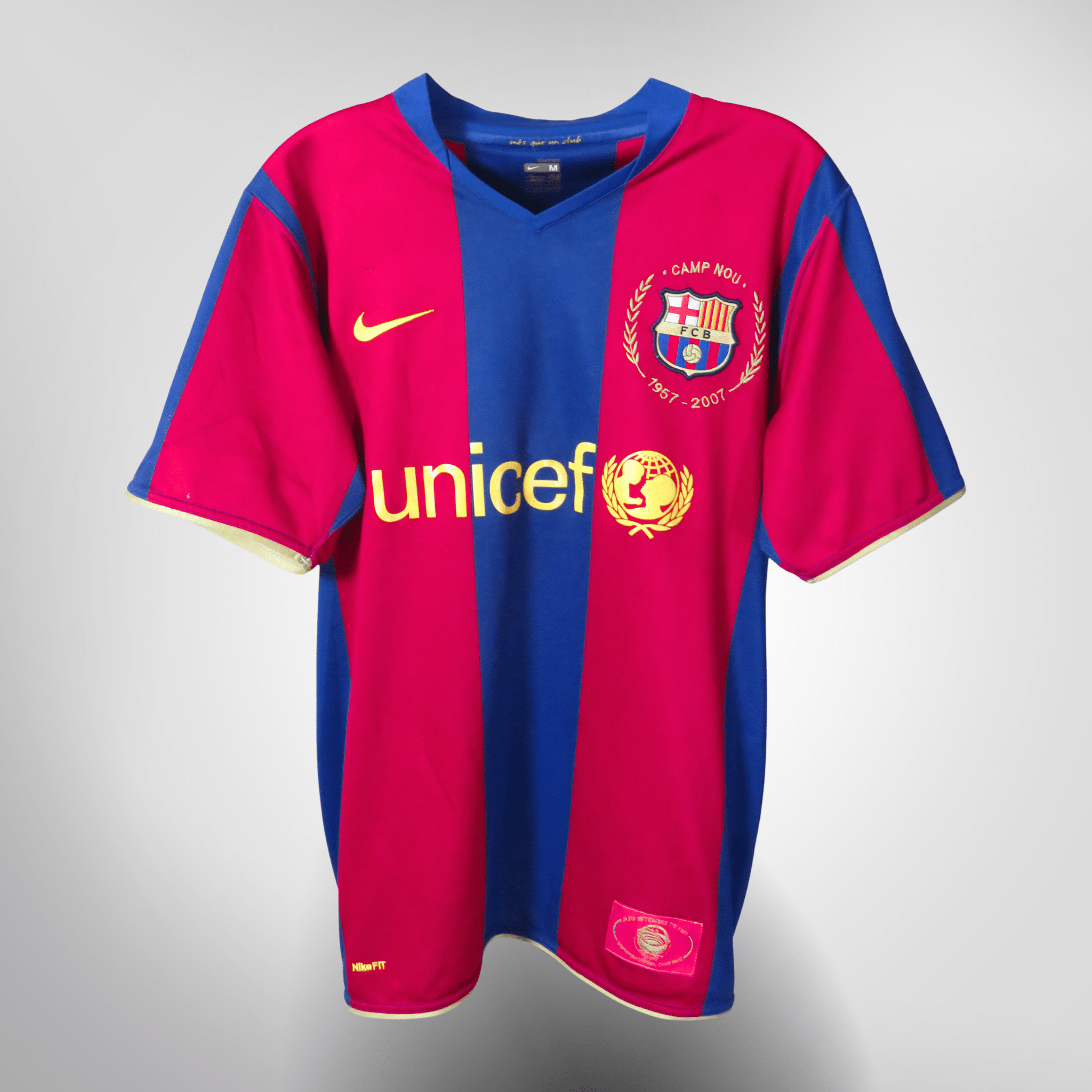 FC Barcelona 2007-08 Home Bojan #27 Shirt M