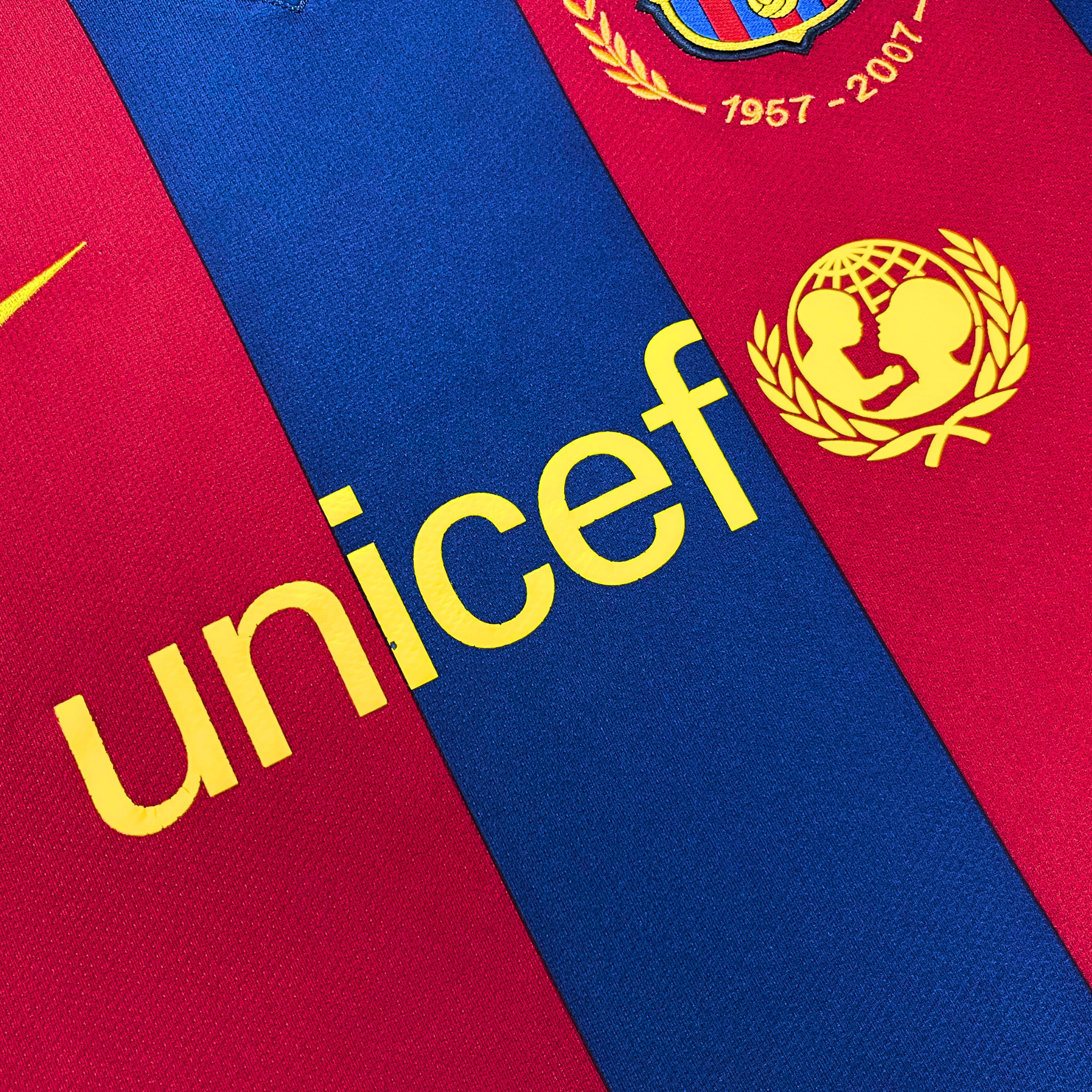 FC Barcelona 2007-08 Thuis Messi #19 Shirt L