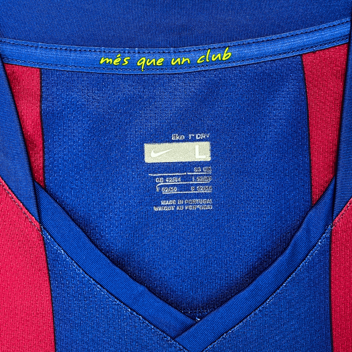 FC Barcelona 2007-08 Home Messi #19 Shirt L