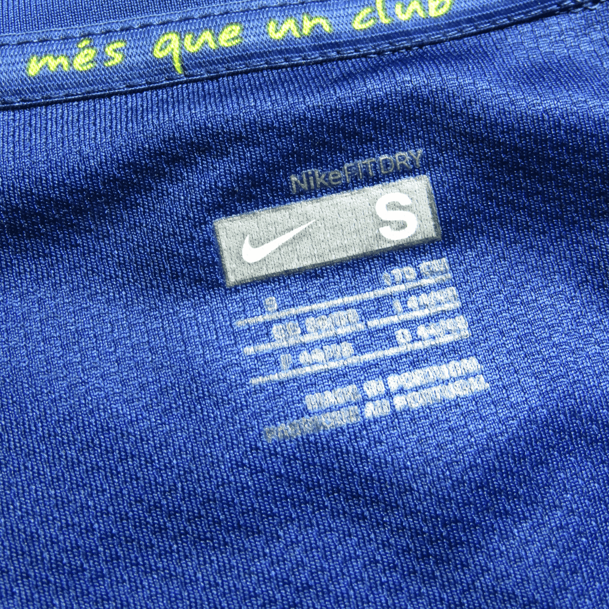 FC Barcelona 2007-08 Home Ronaldinho #10 Shirt S
