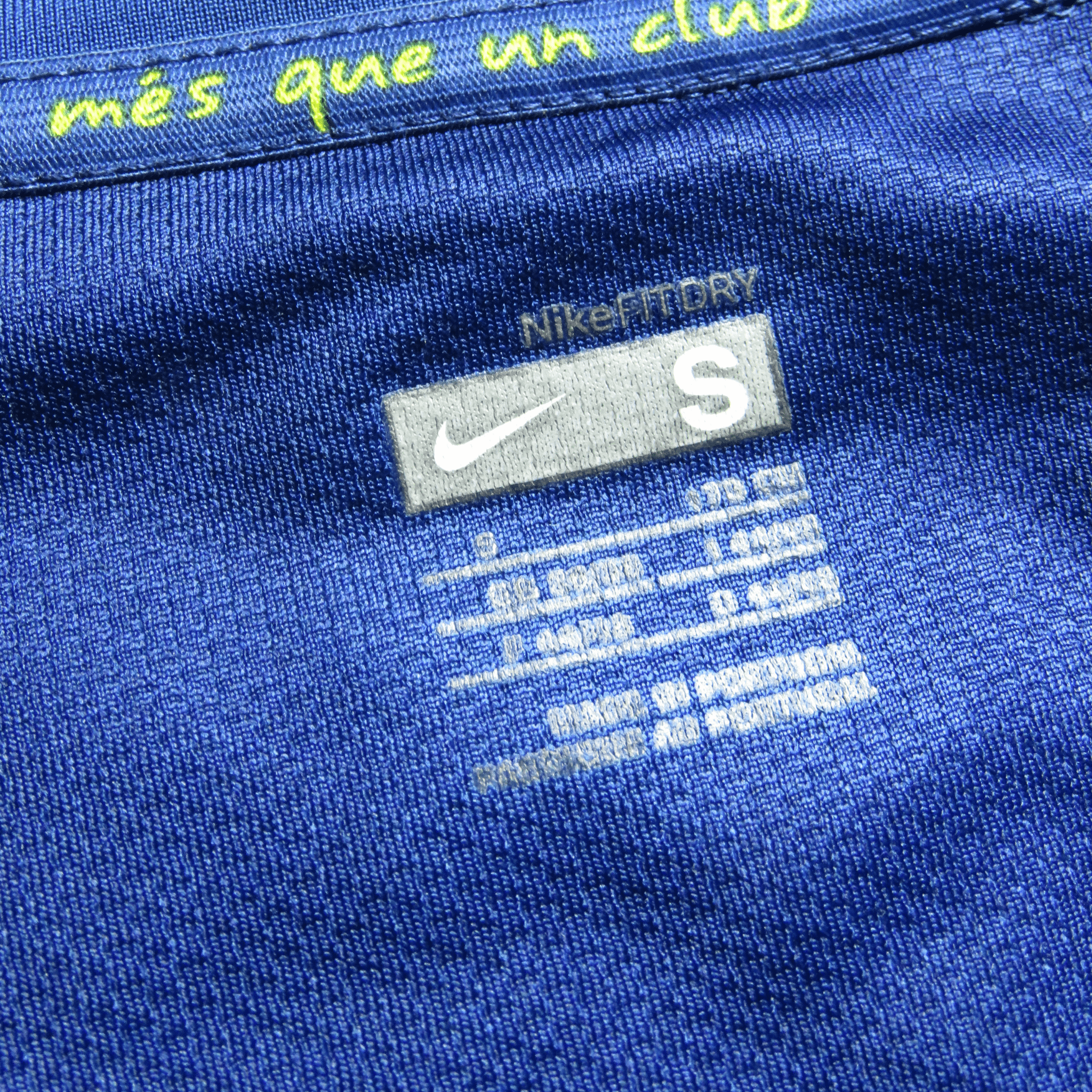 FC Barcelona 2007-08 Home Ronaldinho #10 Shirt S