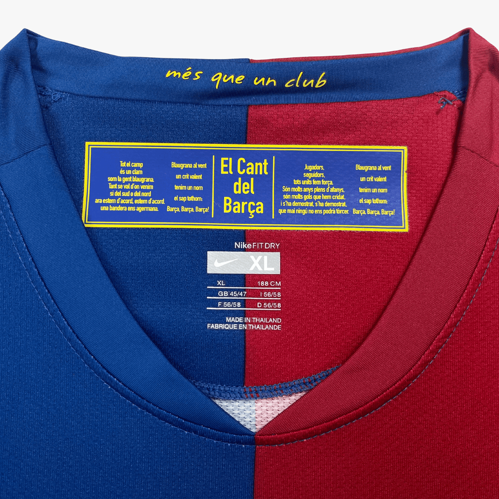 FC Barcelona Home 2008-09 Henry #14 Shirt XL
