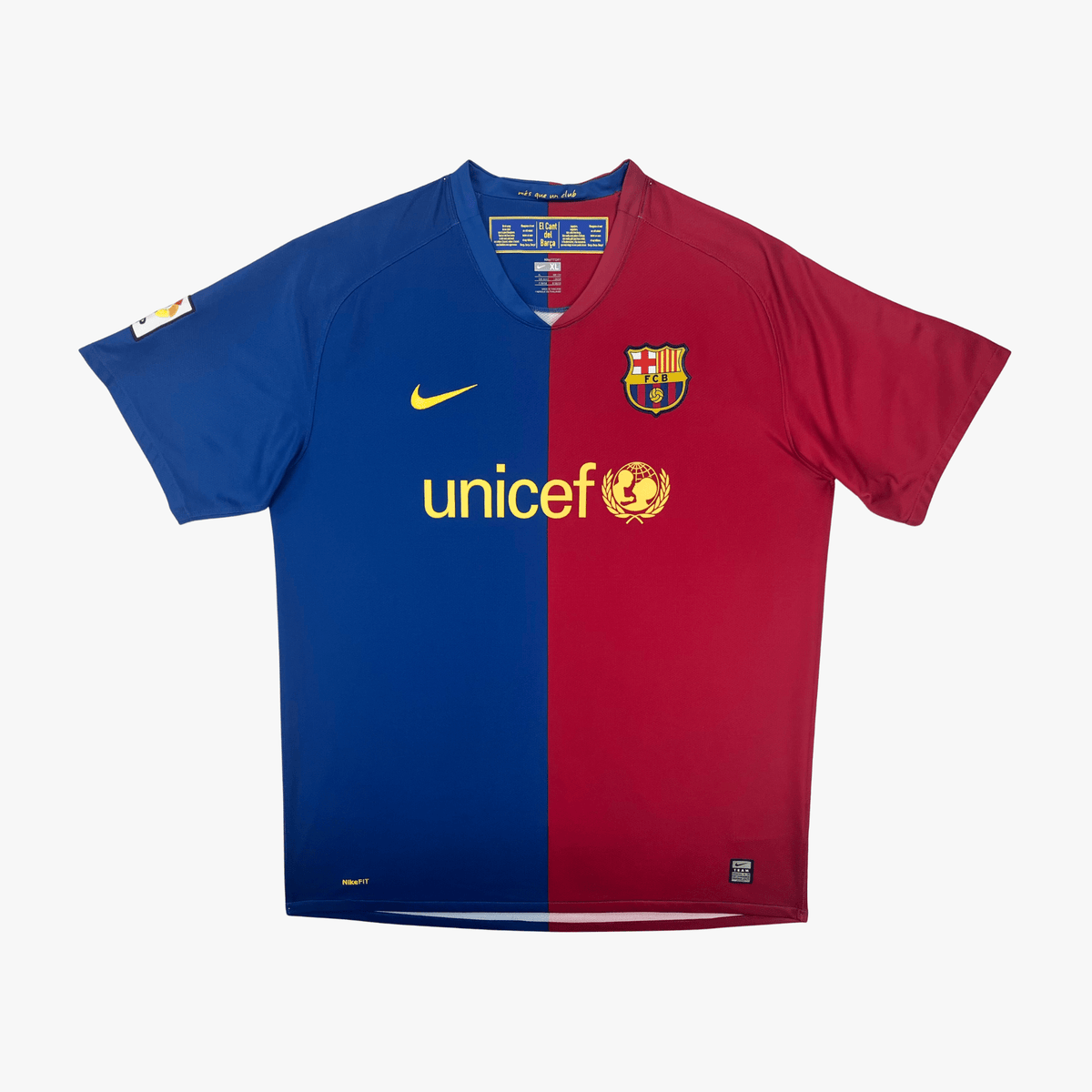 FC Barcelona 2008-09 Home Messi #10 Shirt XL