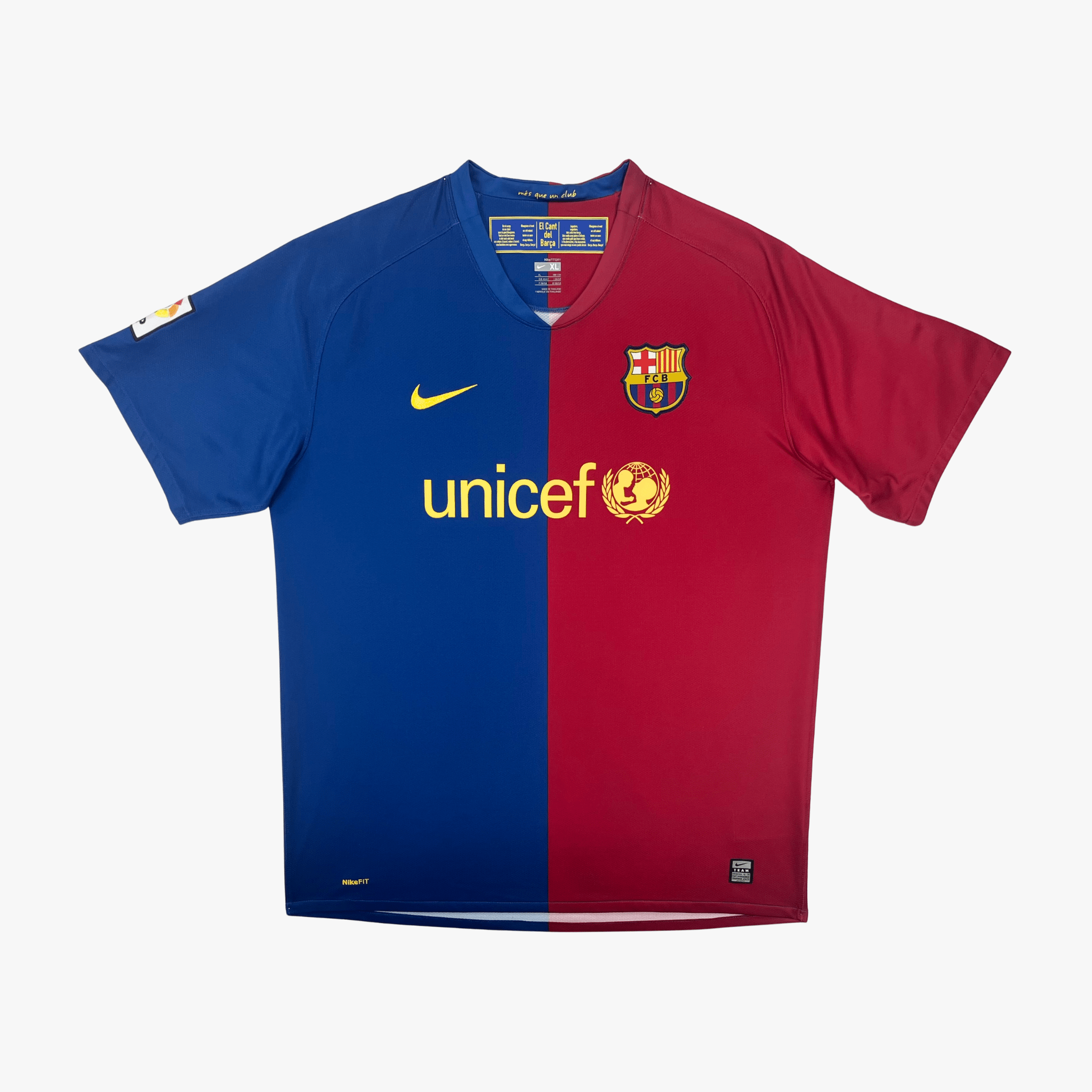 FC Barcelona 2008-09 Home Messi #10 Shirt XL