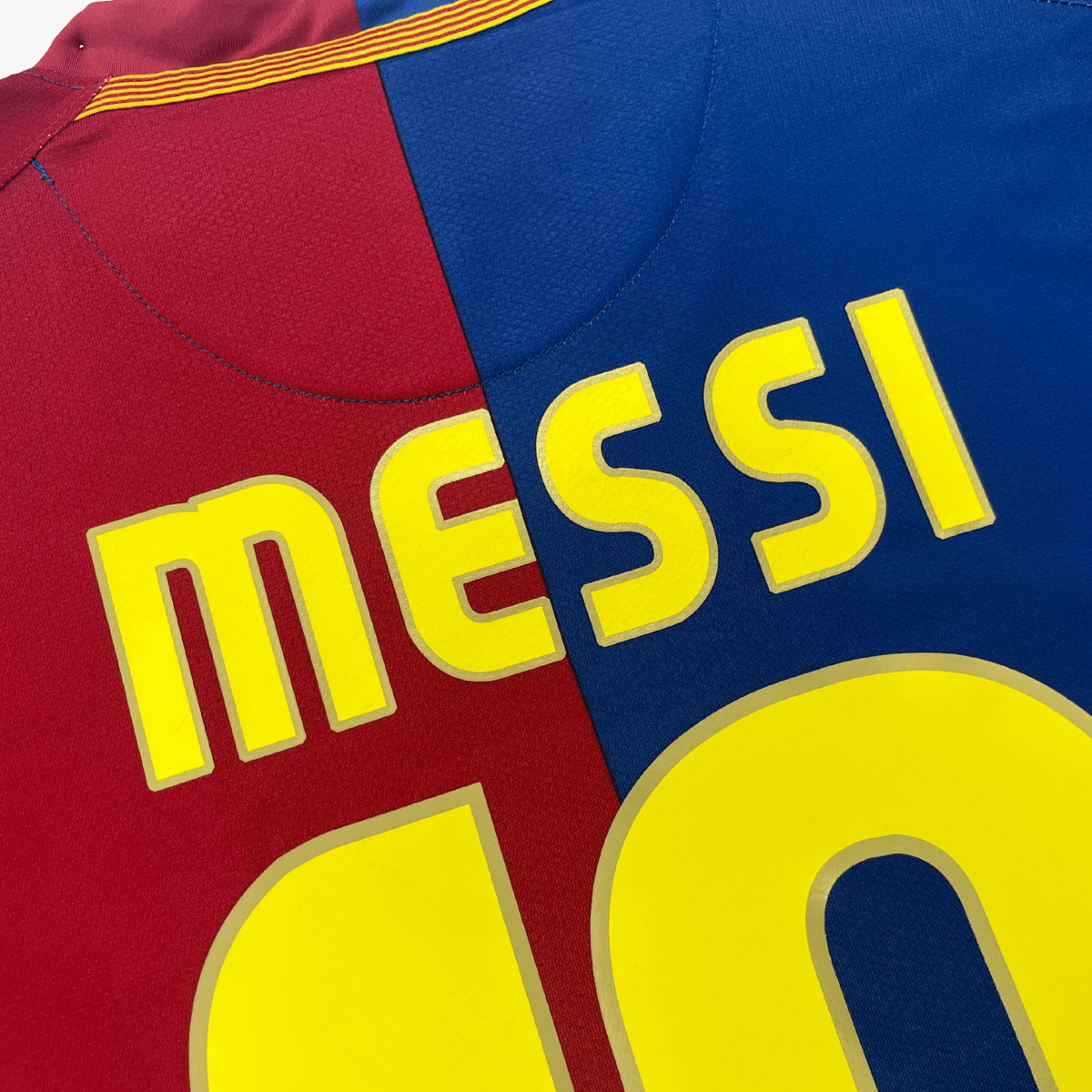 FC Barcelona 2008-09 Home Messi #10 Shirt XL