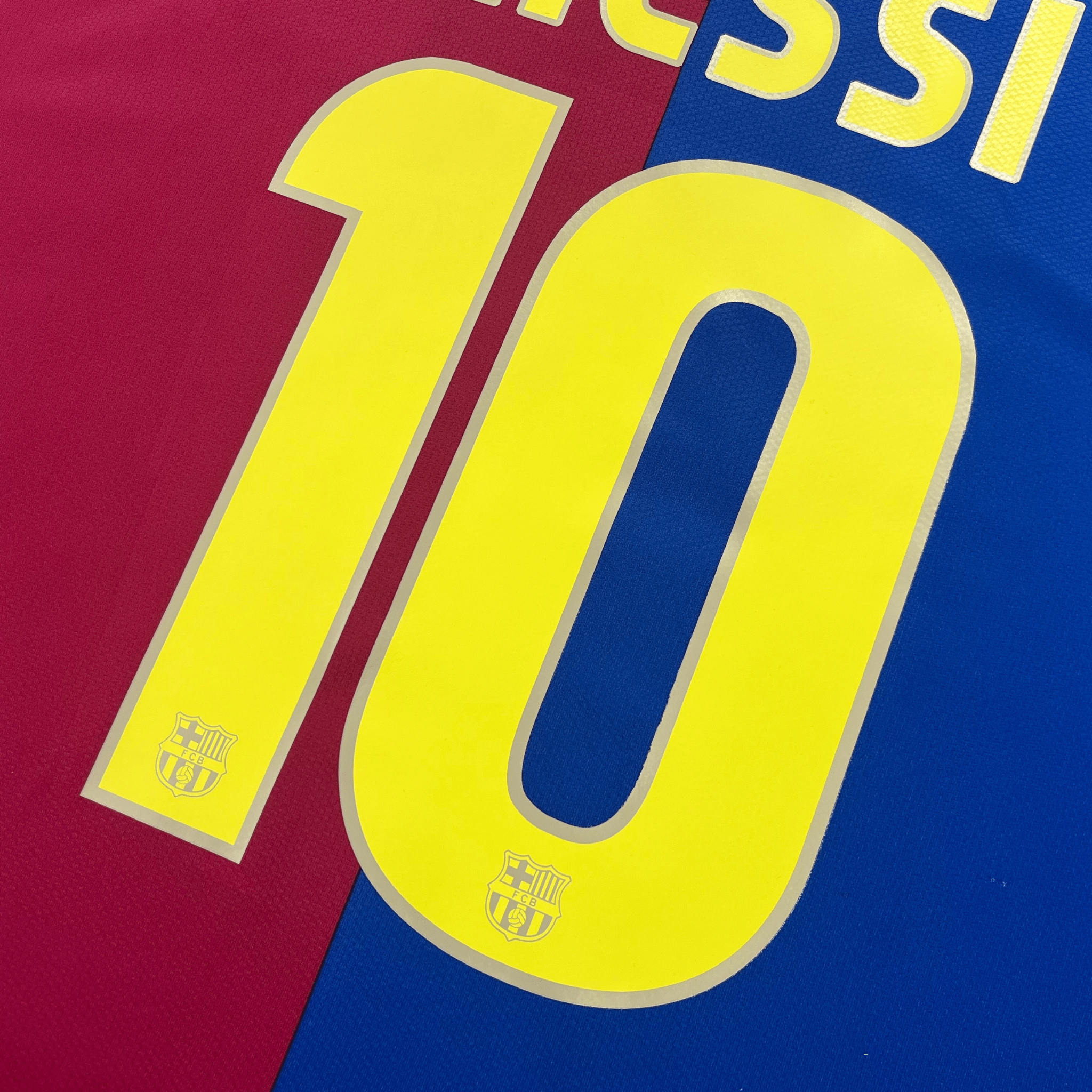 FC Barcelona 2008-09 Home Messi #10 Shirt XL