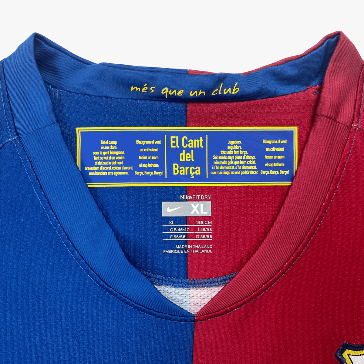 FC Barcelona 2008-09 Home Messi #10 Shirt XL