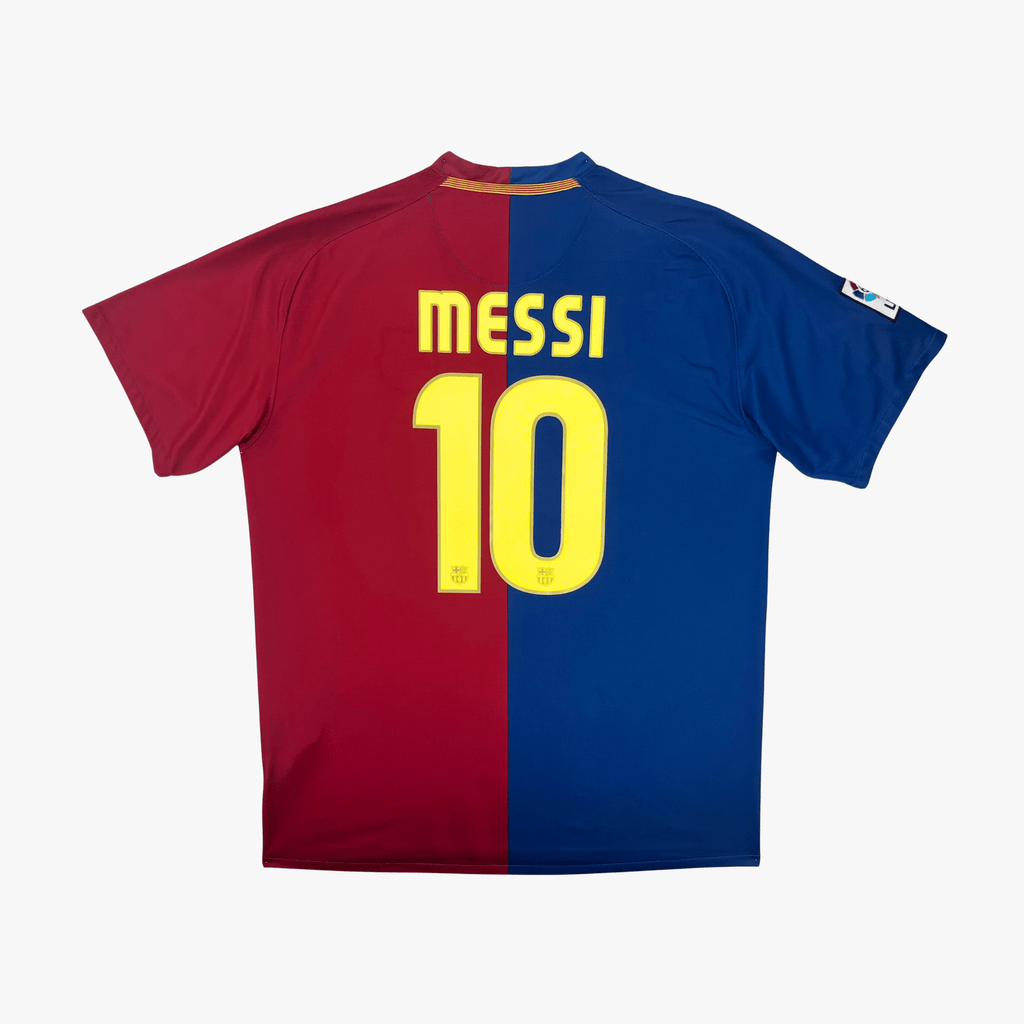 FC Barcelona 2008-09 Home Messi #10 Shirt XL