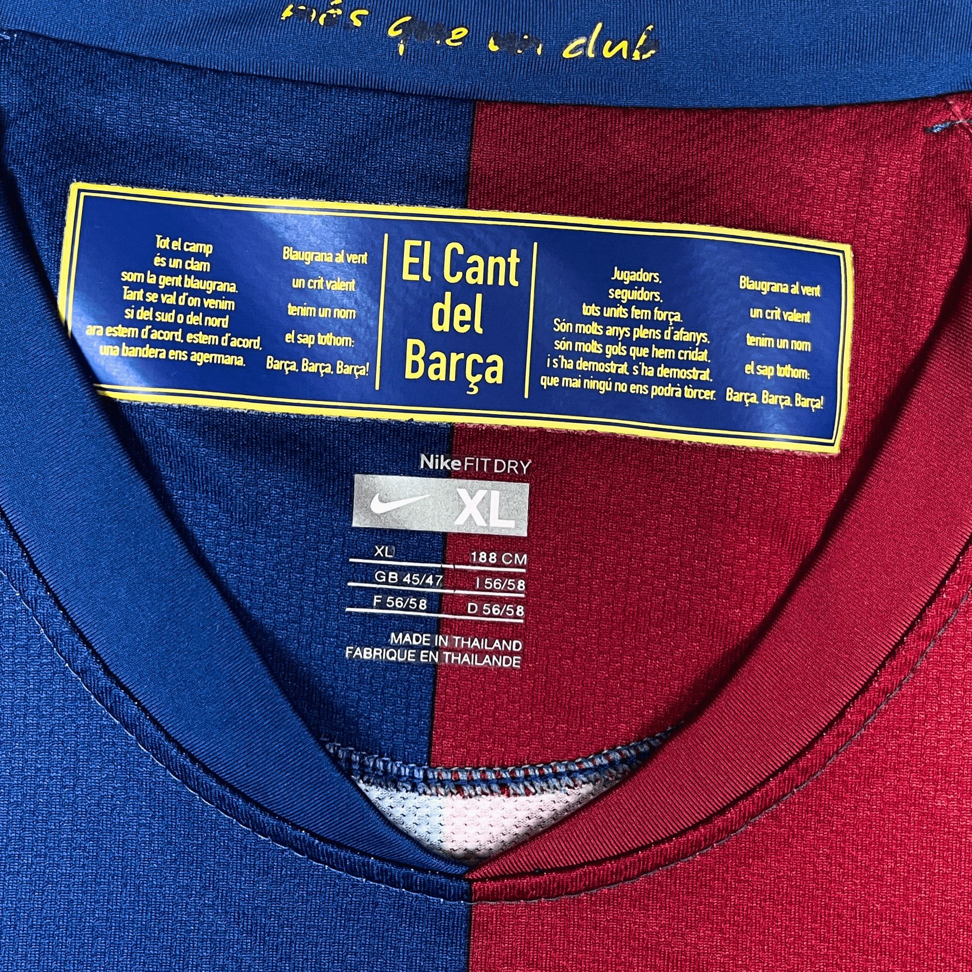 FC Barcelona Thuisshirt 2008-09 XL