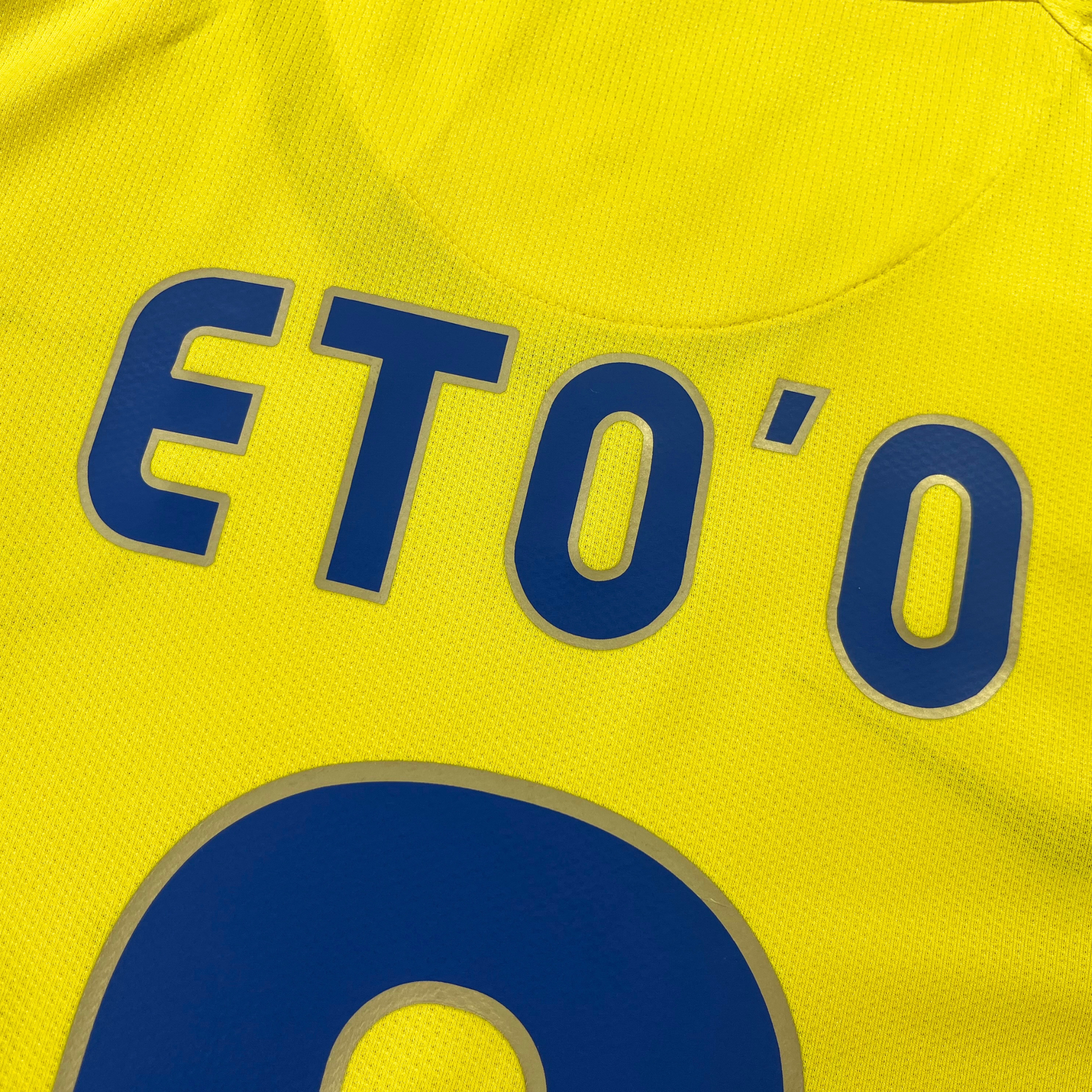FC Barcelona 2008-10 Uit Eto'o #9 Shirt M