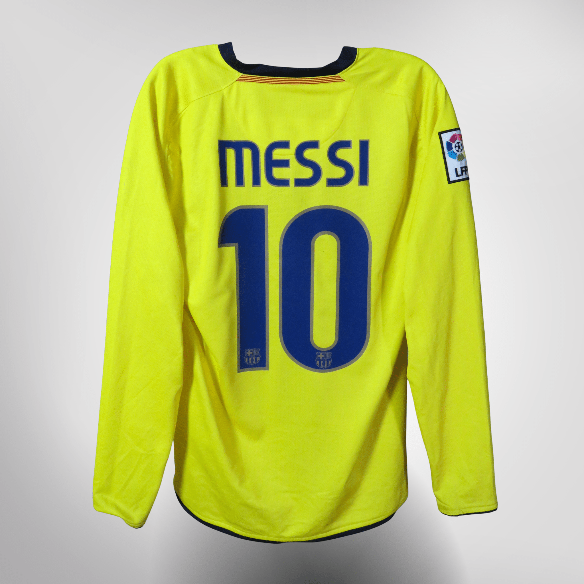 FC Barcelona 2008-10 Away Messi #10 Shirt S