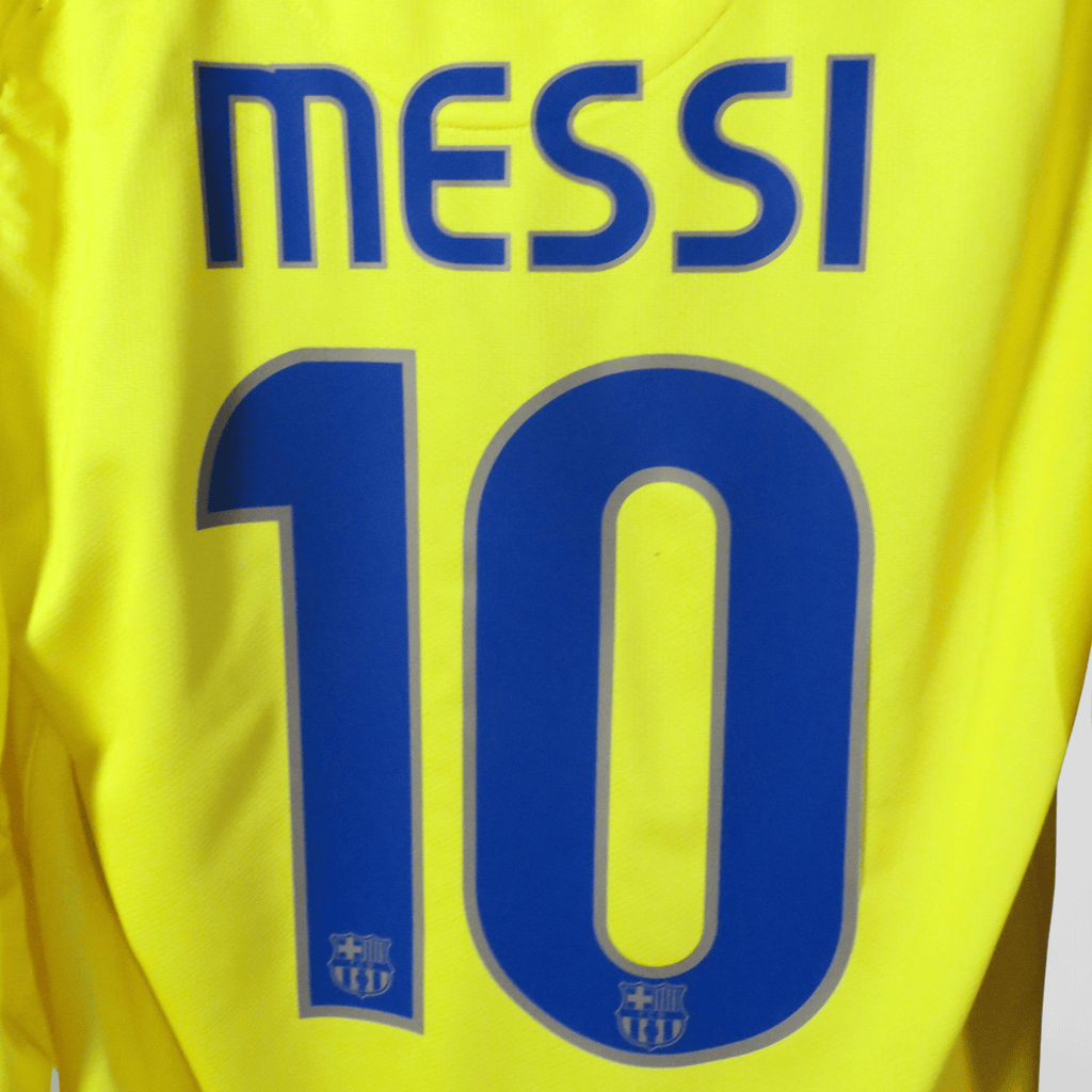 FC Barcelona 2008-10 Away Messi #10 Shirt S
