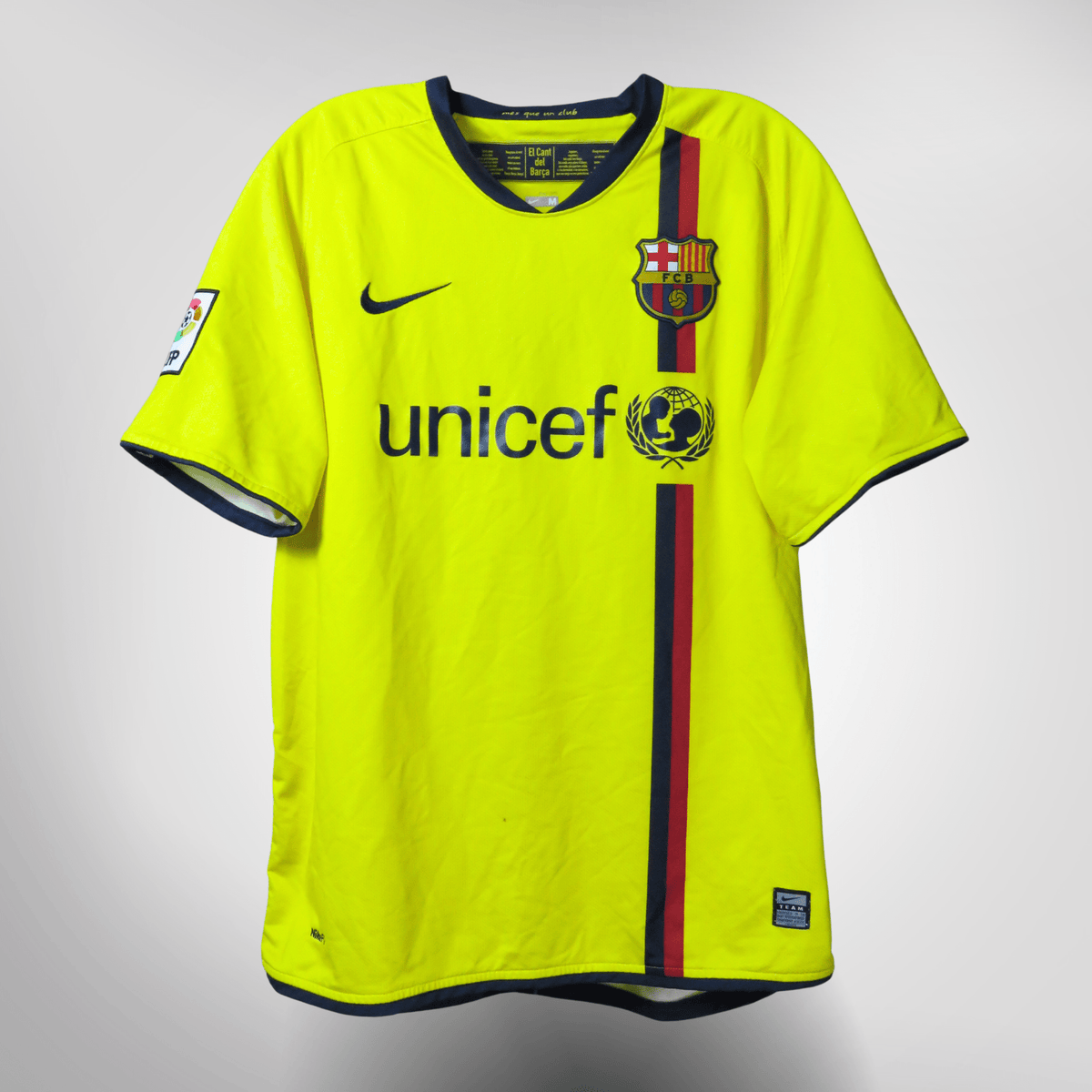FC Barcelona 2008-10 Away Messi #10 Shirt M