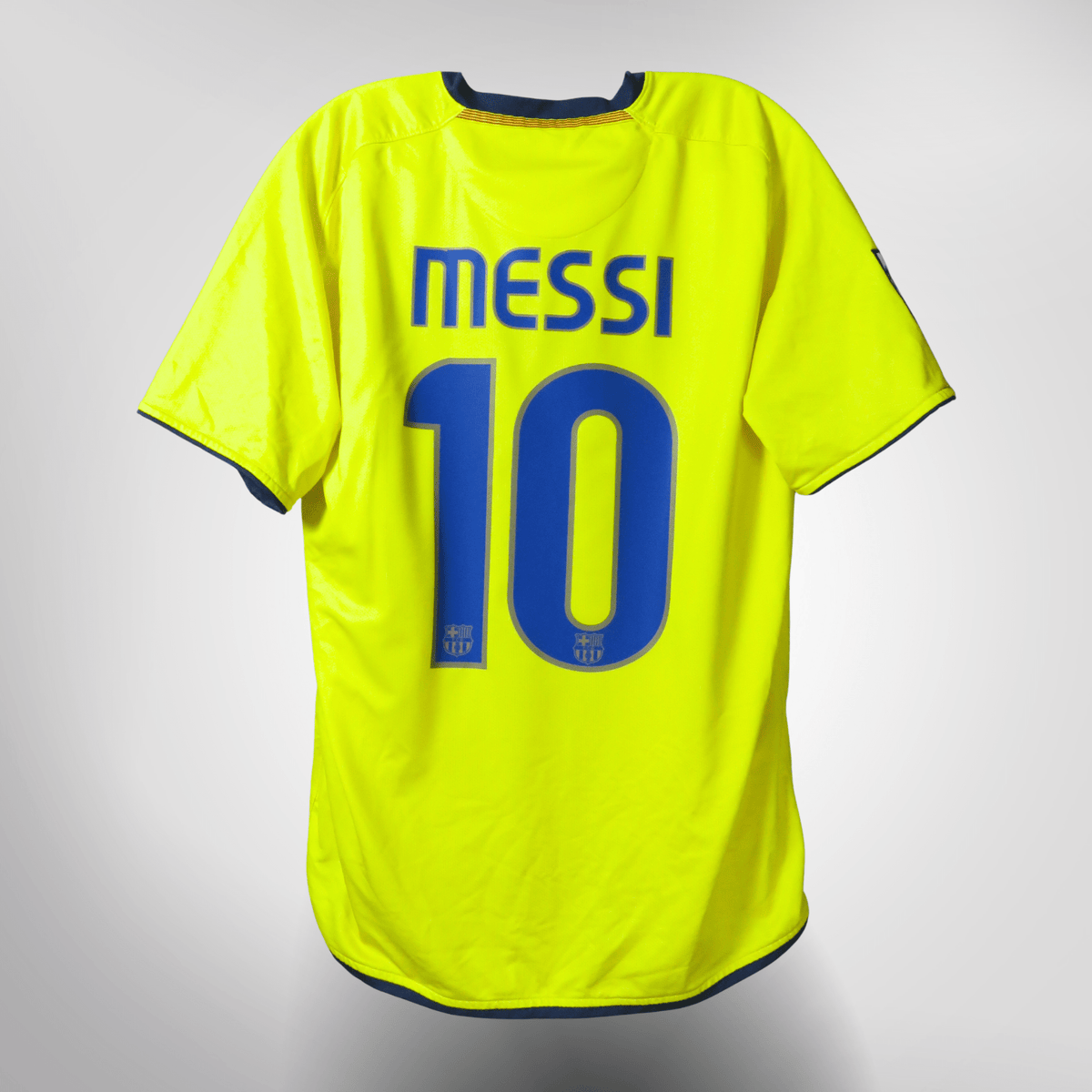 FC Barcelona 2008-10 Away Messi #10 Shirt M