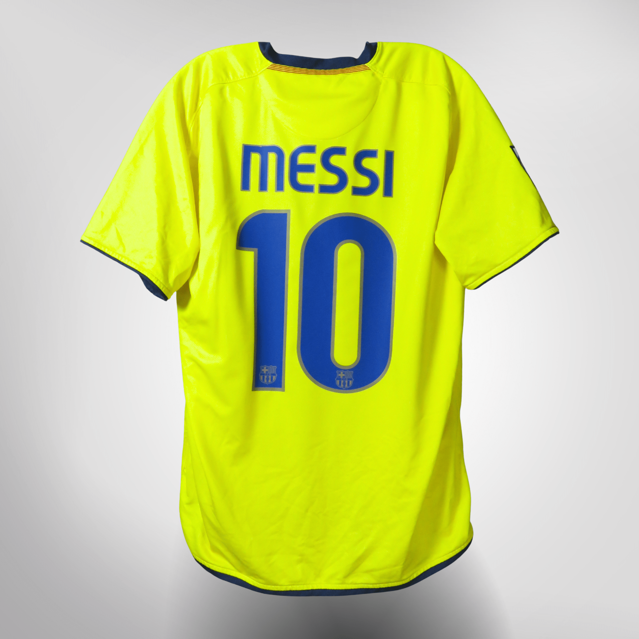 FC Barcelona 2008-10 Away Messi #10 Shirt M