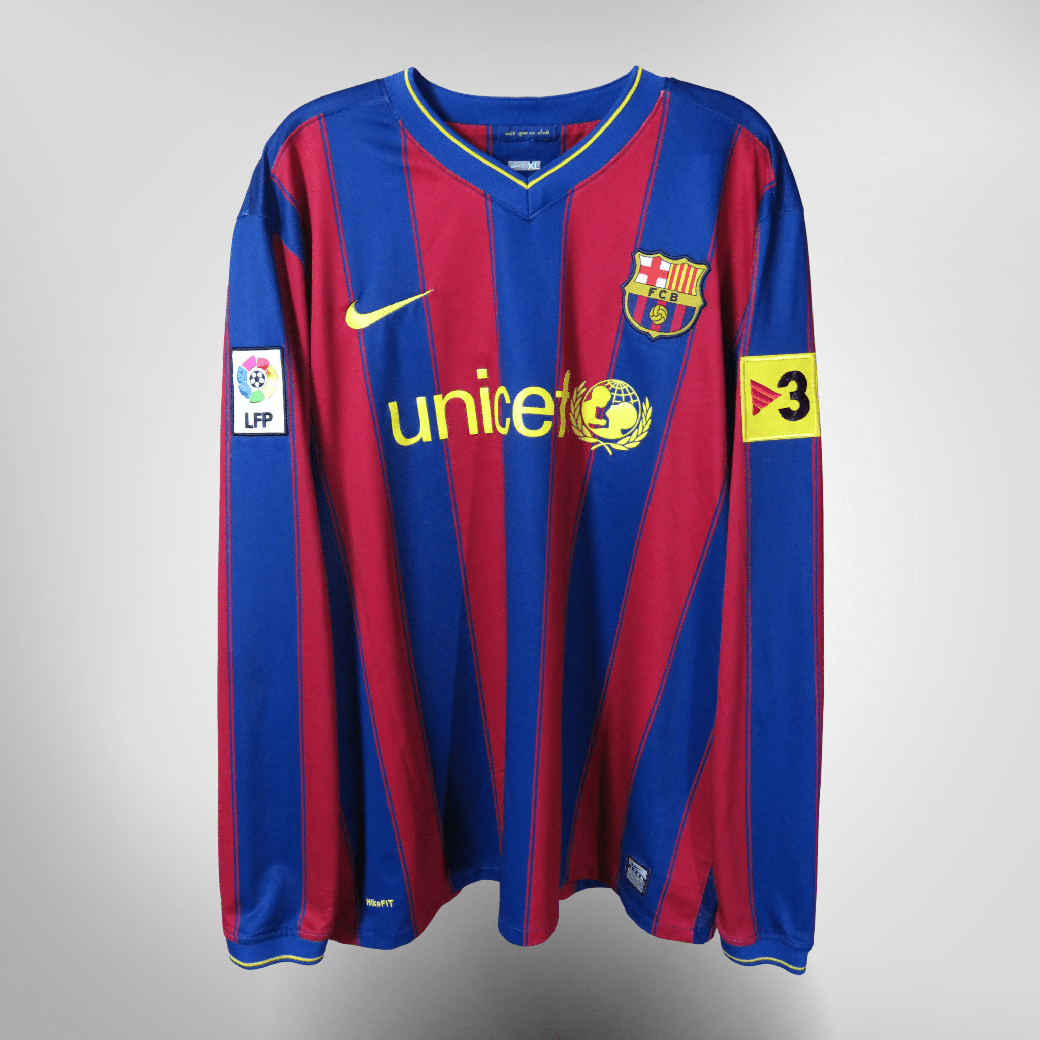 FC Barcelona 2009-10 Home Henry #14 Shirt XL