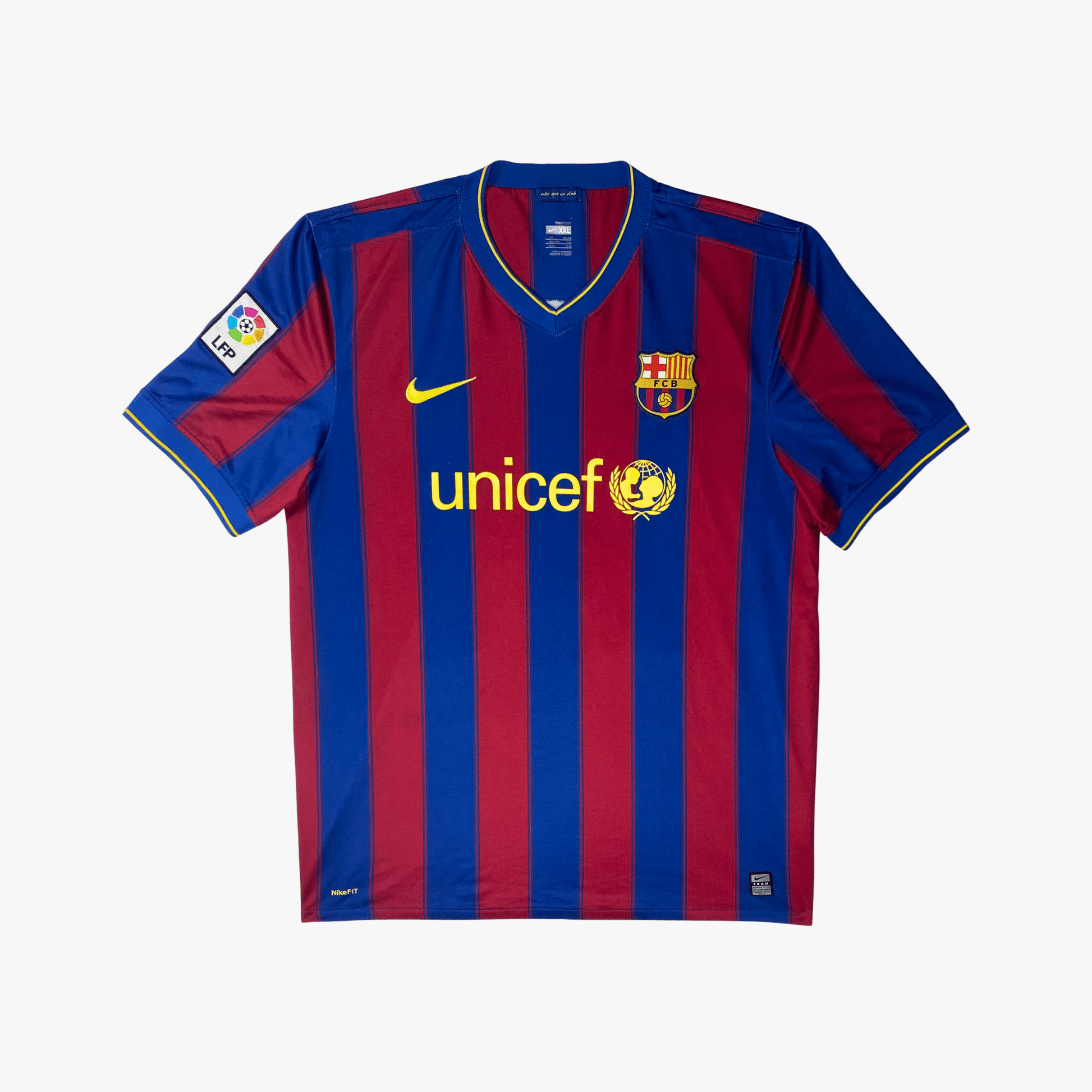 FC Barcelone 2009-10 Domicile Ibrahimović #9 Maillot XXL