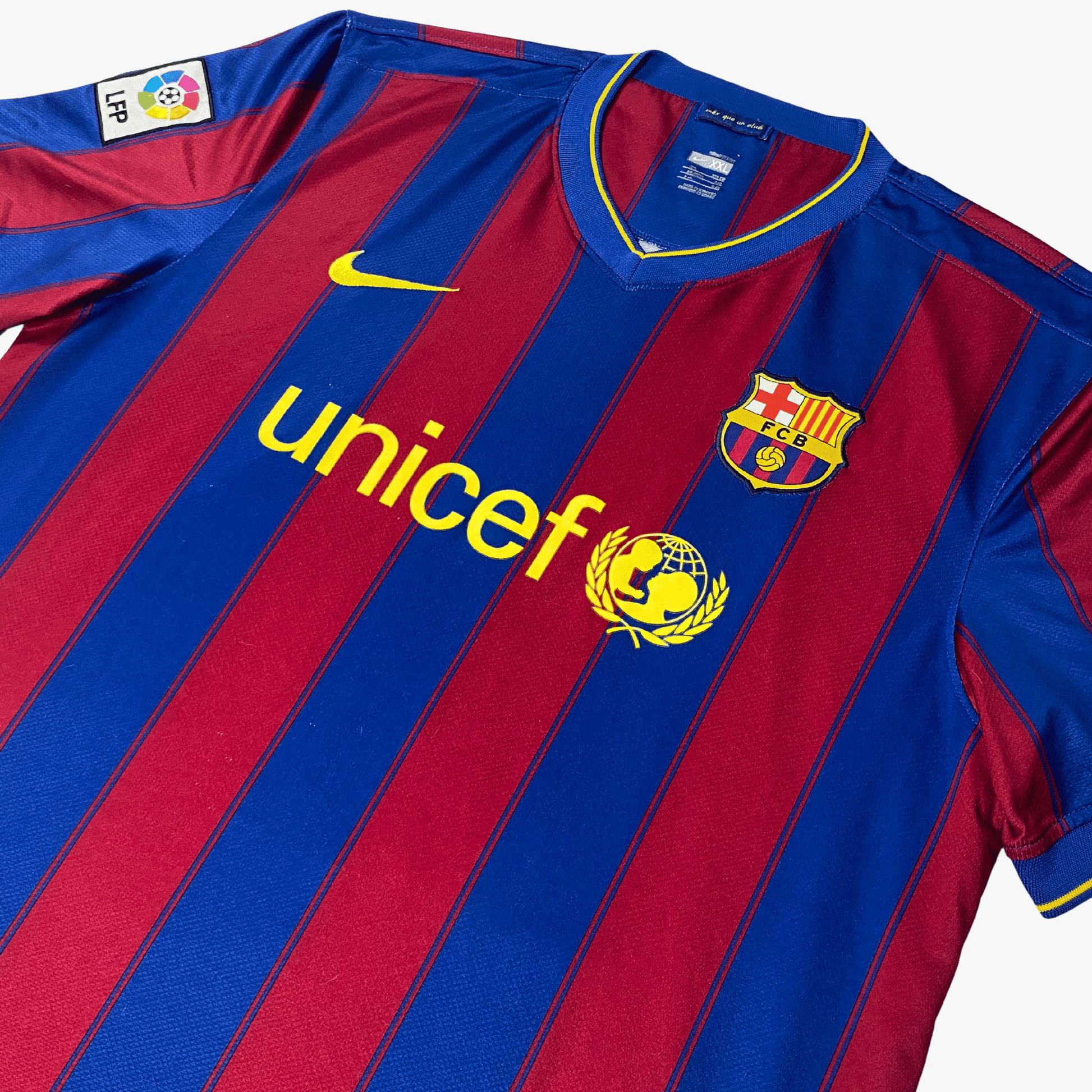 FC Barcelone 2009-10 Domicile Ibrahimović #9 Maillot XXL