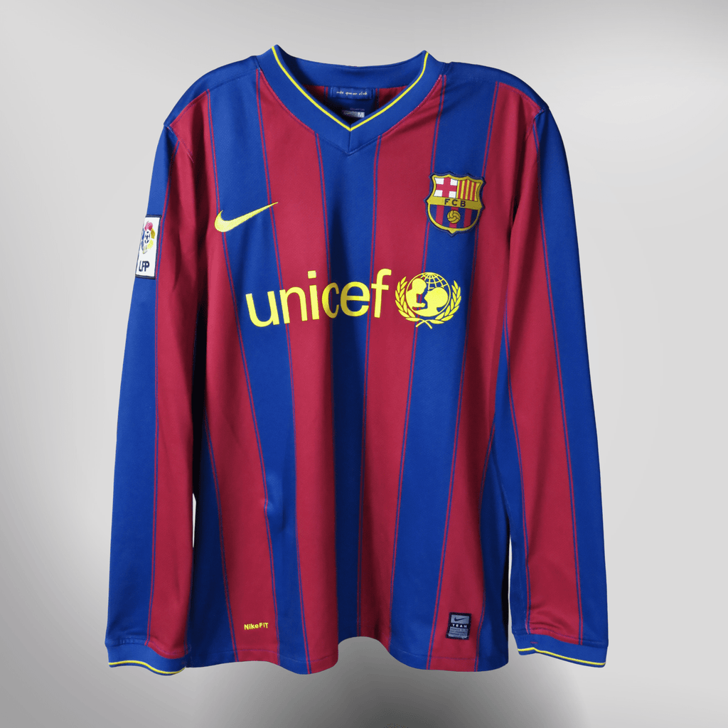 FC Barcelona 2009-10 Home Messi #10 Shirt M