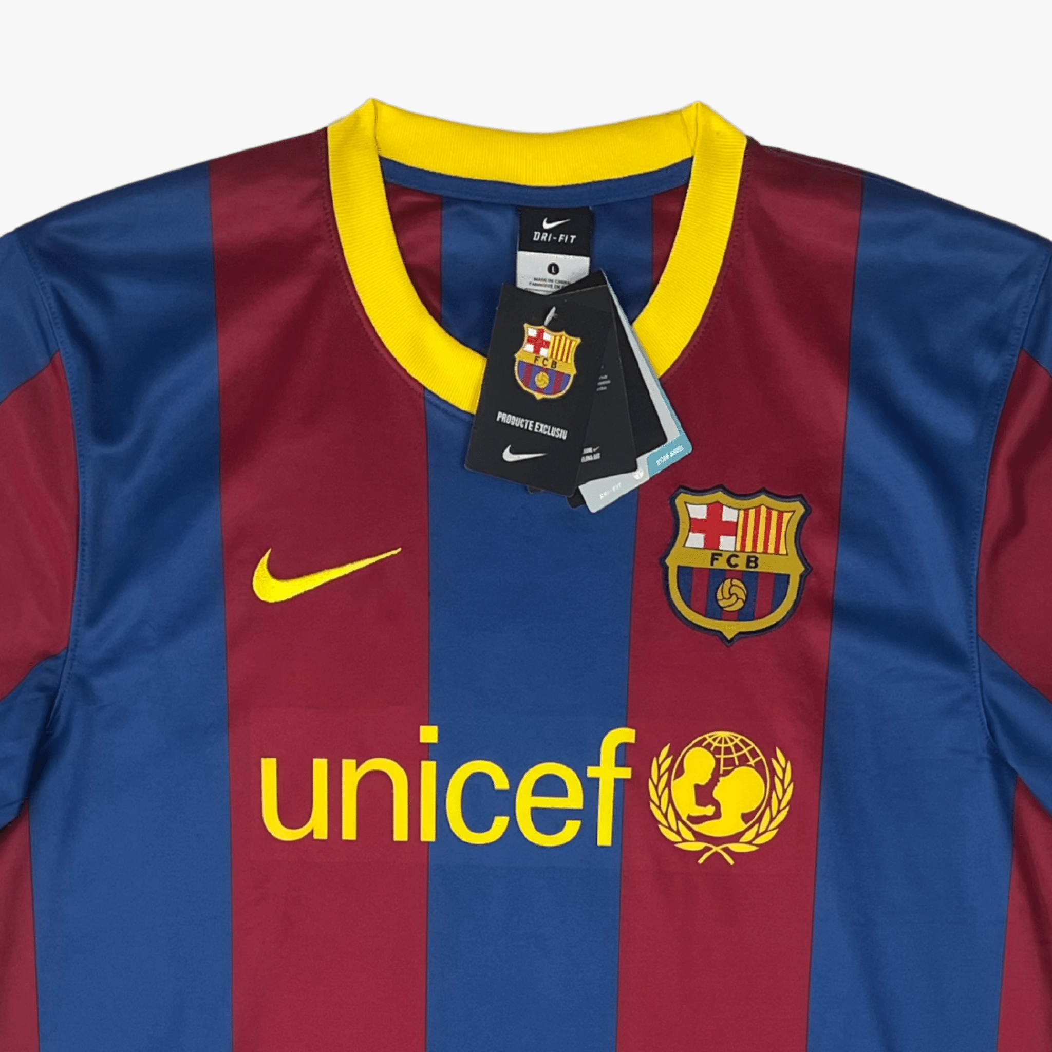 Maillot Domicile Basique FC Barcelone 2010-11 Taille L