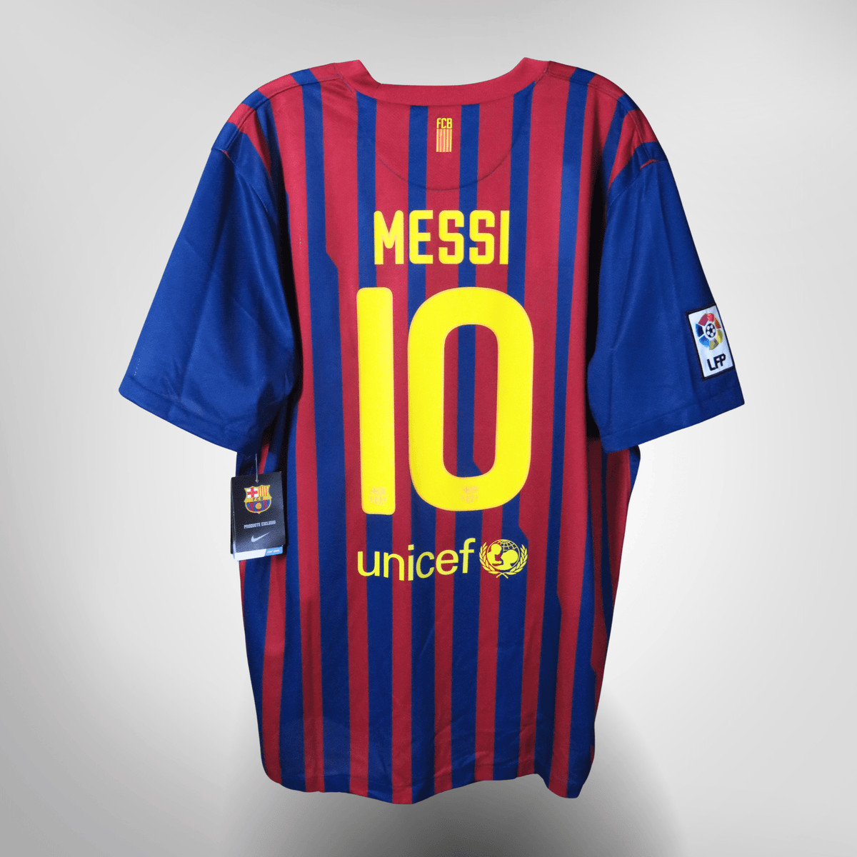 FC Barcelona 2011-12 Home Messi #10 BNIB Shirt XL