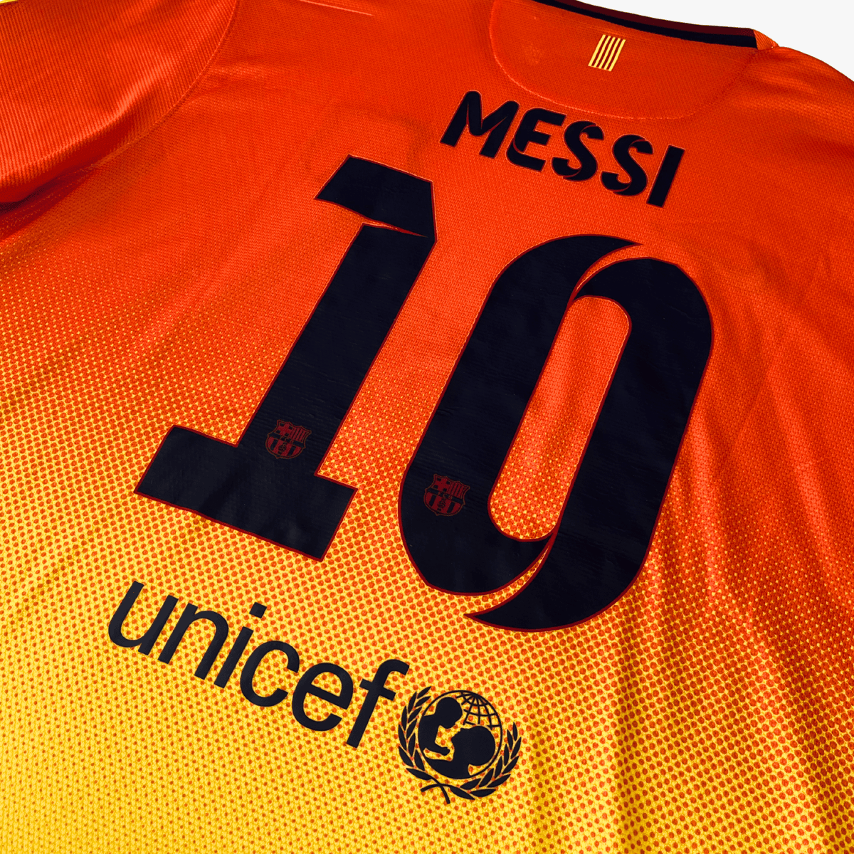 FC Barcelona 2012-13 Away Messi #10 Shirt XL