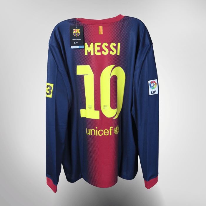 FC Barcelona 2012-13 Home Messi #10 BNWT Shirt XL
