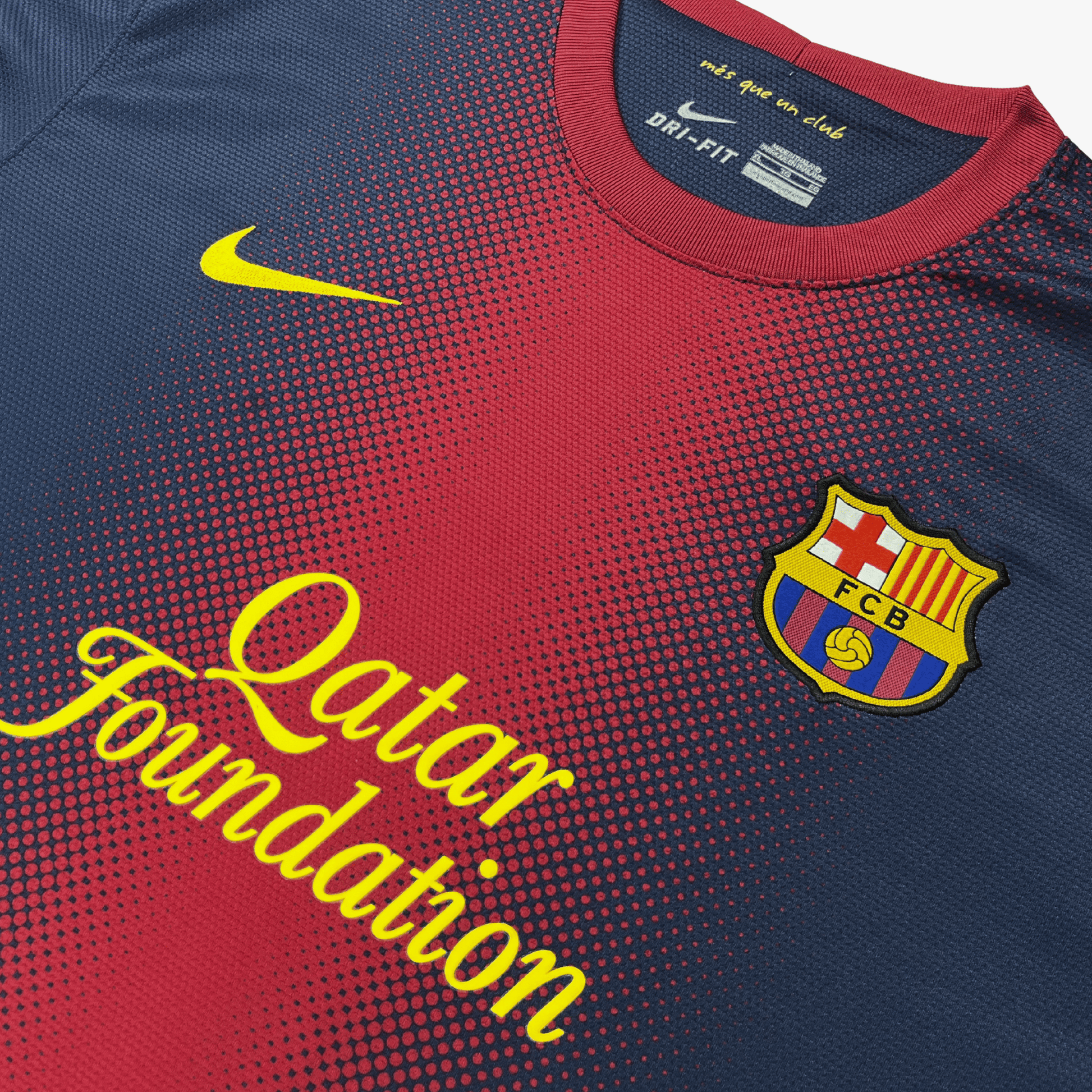 FC Barcelone 2012-2013 Domicile Iniesta #8 Maillot XL