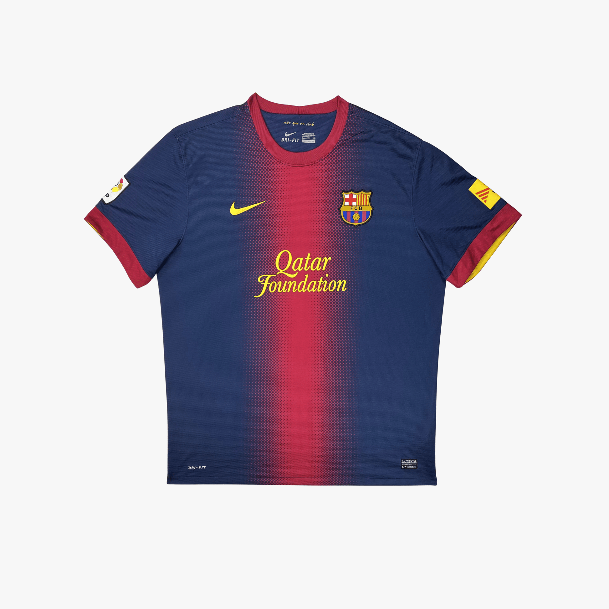 FC Barcelone 2012-2013 Domicile Iniesta #8 Maillot XL