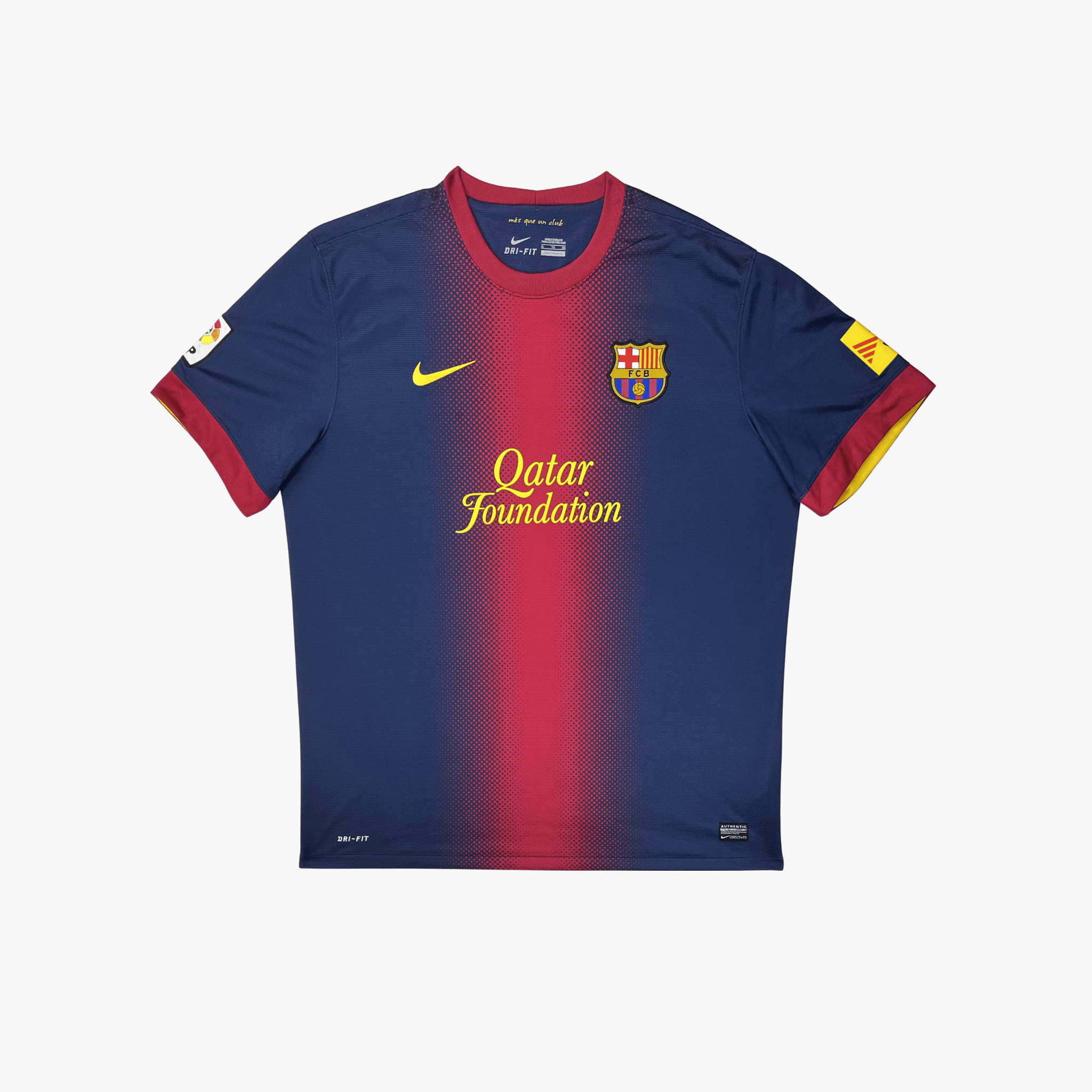 FC Barcelona 2012-2013 Home Iniesta #8 Shirt XL